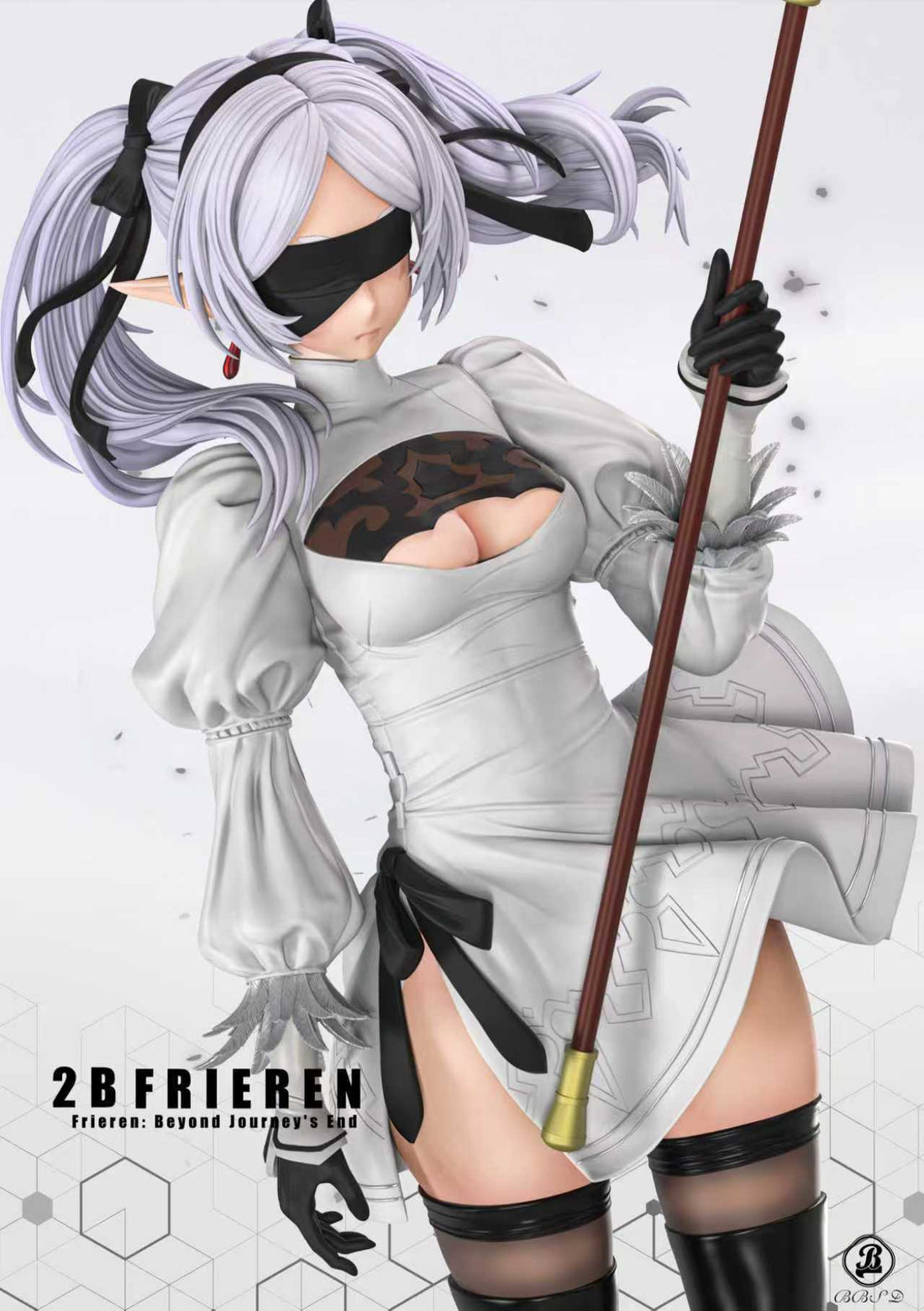Frieren BBSD Studio Frieren Cos 2B Resin Statue