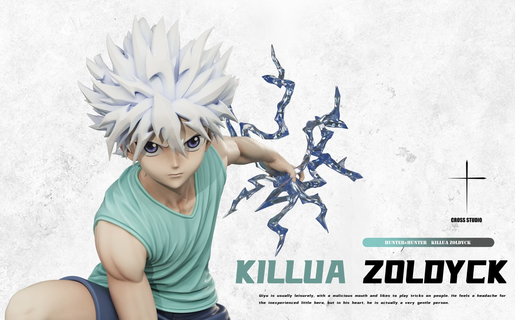 Hunter x Hunter Cross Studio Squatting Speed Killua Zoldyck