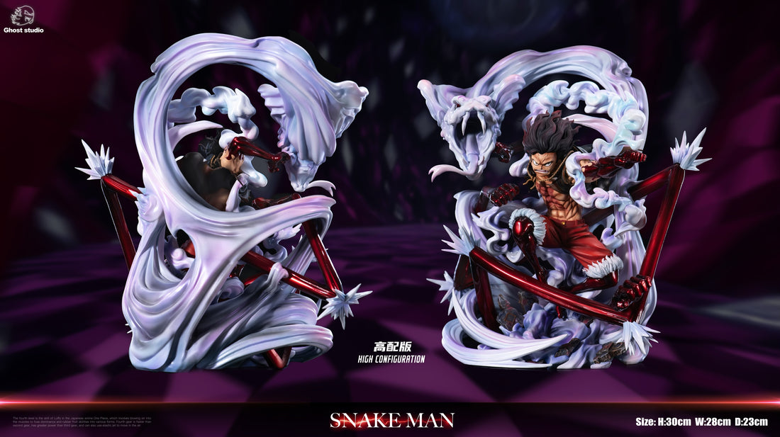 One Piece Ghost Studio Gear 4 Snake Man Luffy Resin Statue