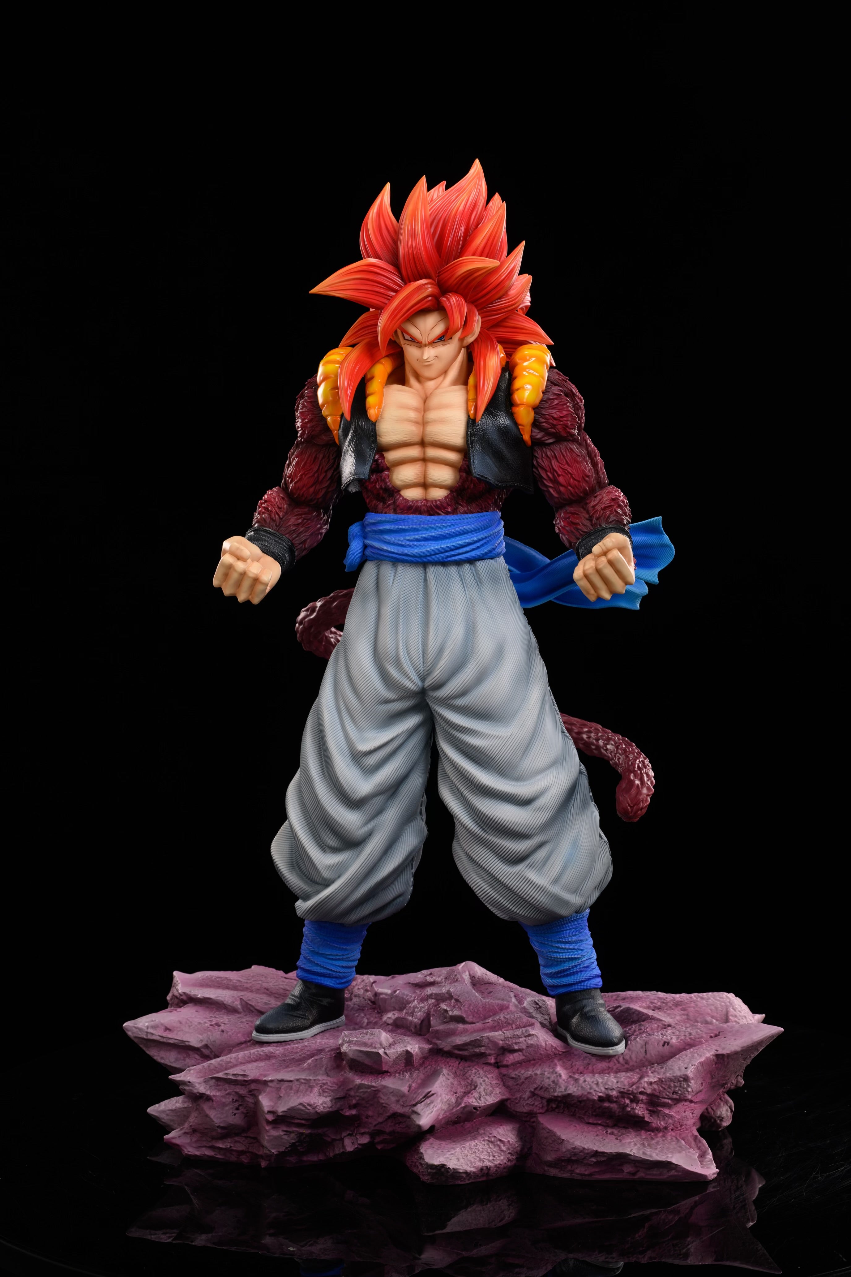 Dragon Ball Fighting Sprit Studio Gogeta SSJ4 Resin Statue
