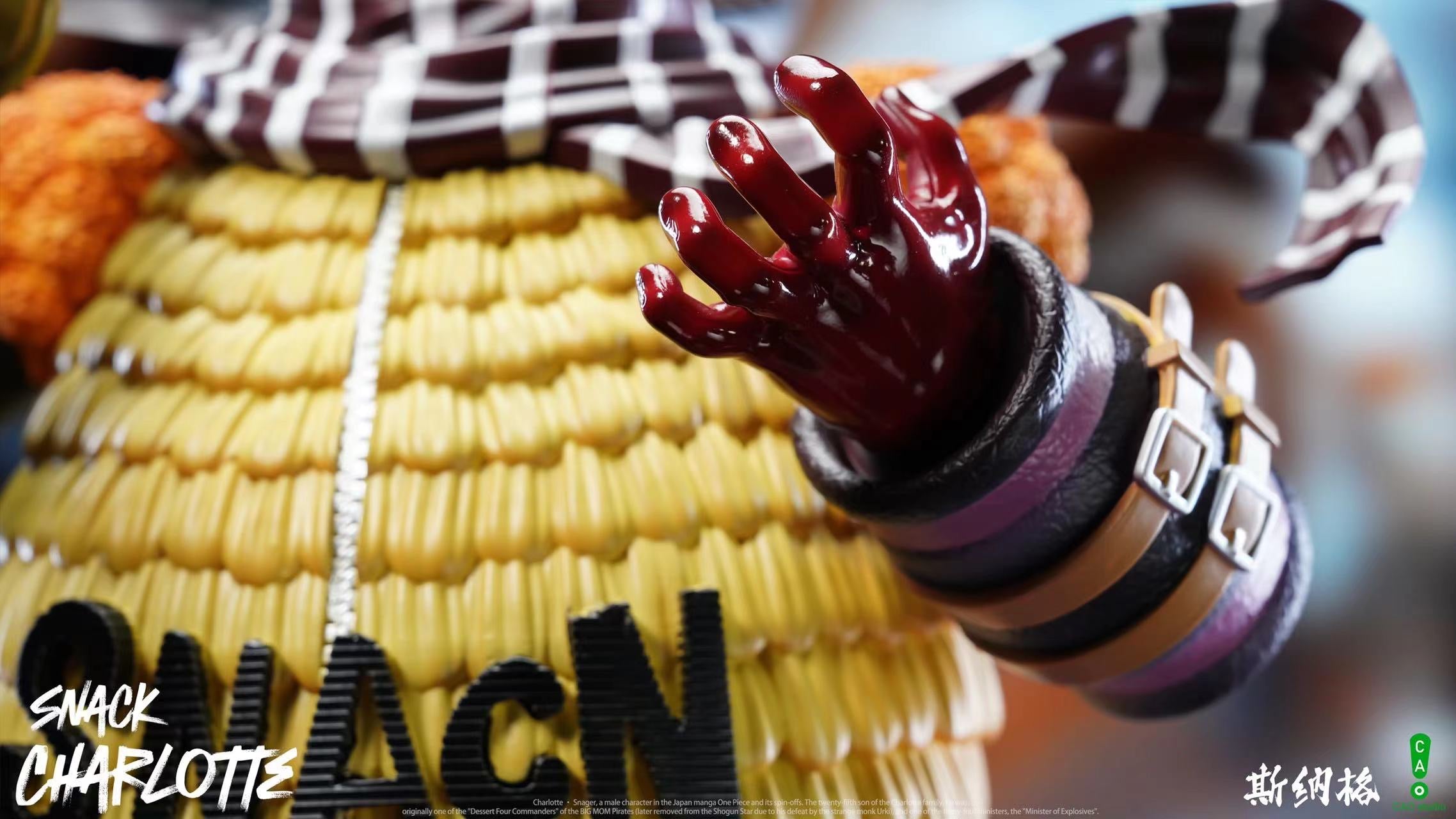 One Piece CAO Studio Charlotte Snack Resin Statue – ClubHouse Statues