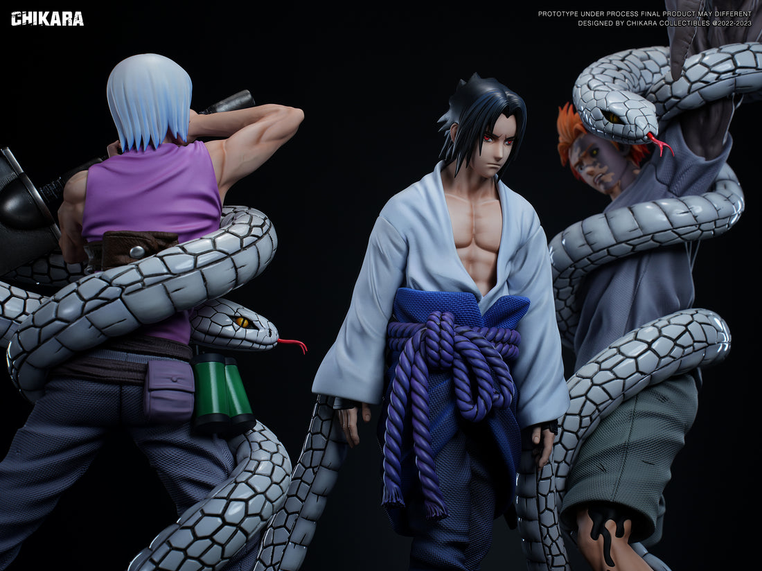 Naruto Chikara Studio Uchiha Sasuke Resin Statue