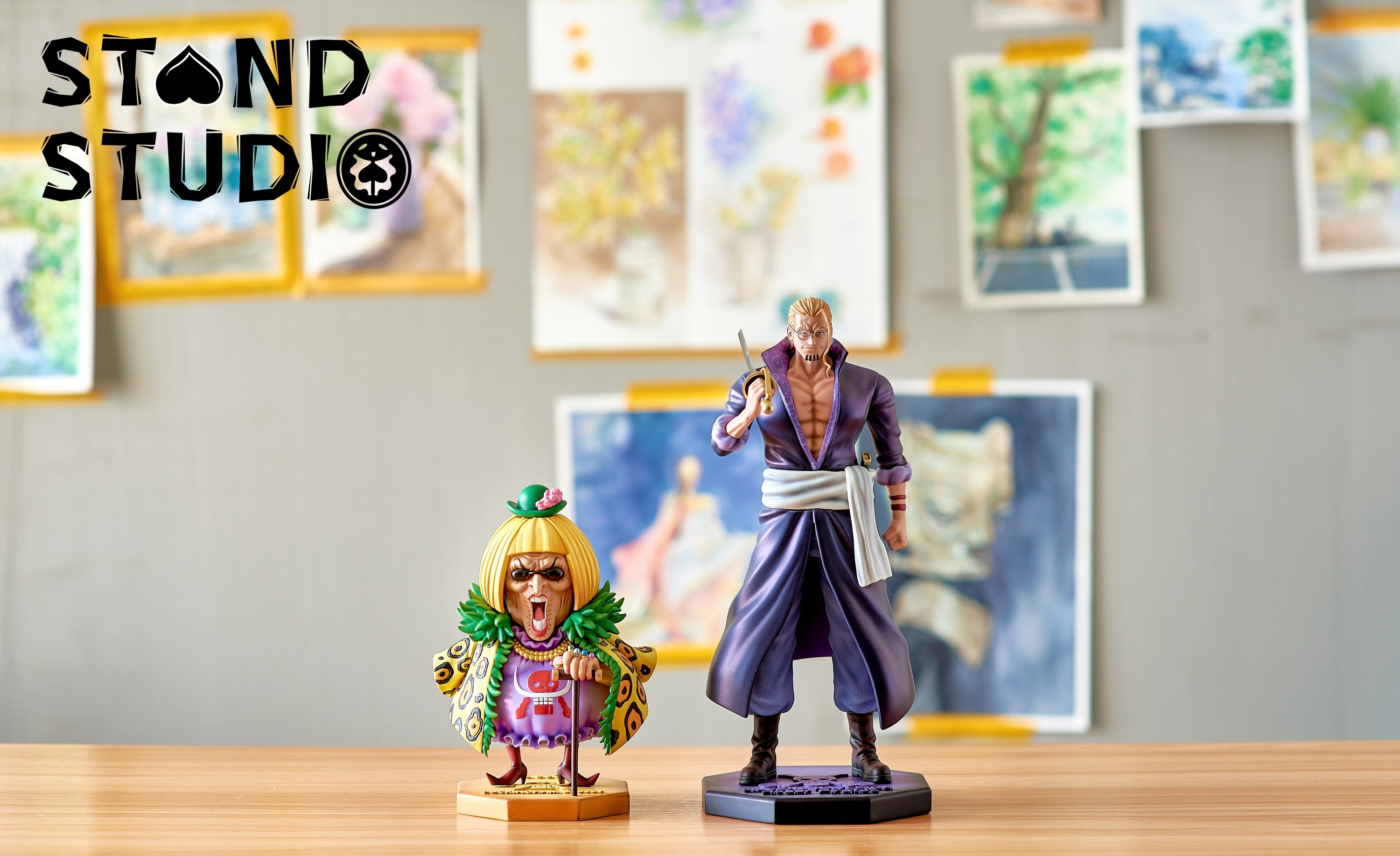 One Piece Stand Studio Miss Buckingham Stussy Resin Statue