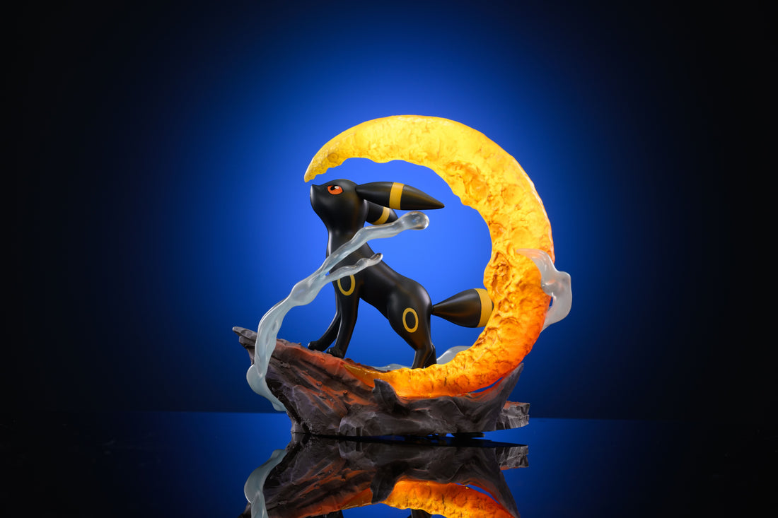 Pokemon Digital Monster Studio Umbreon Eevee Family Series Resin Statue