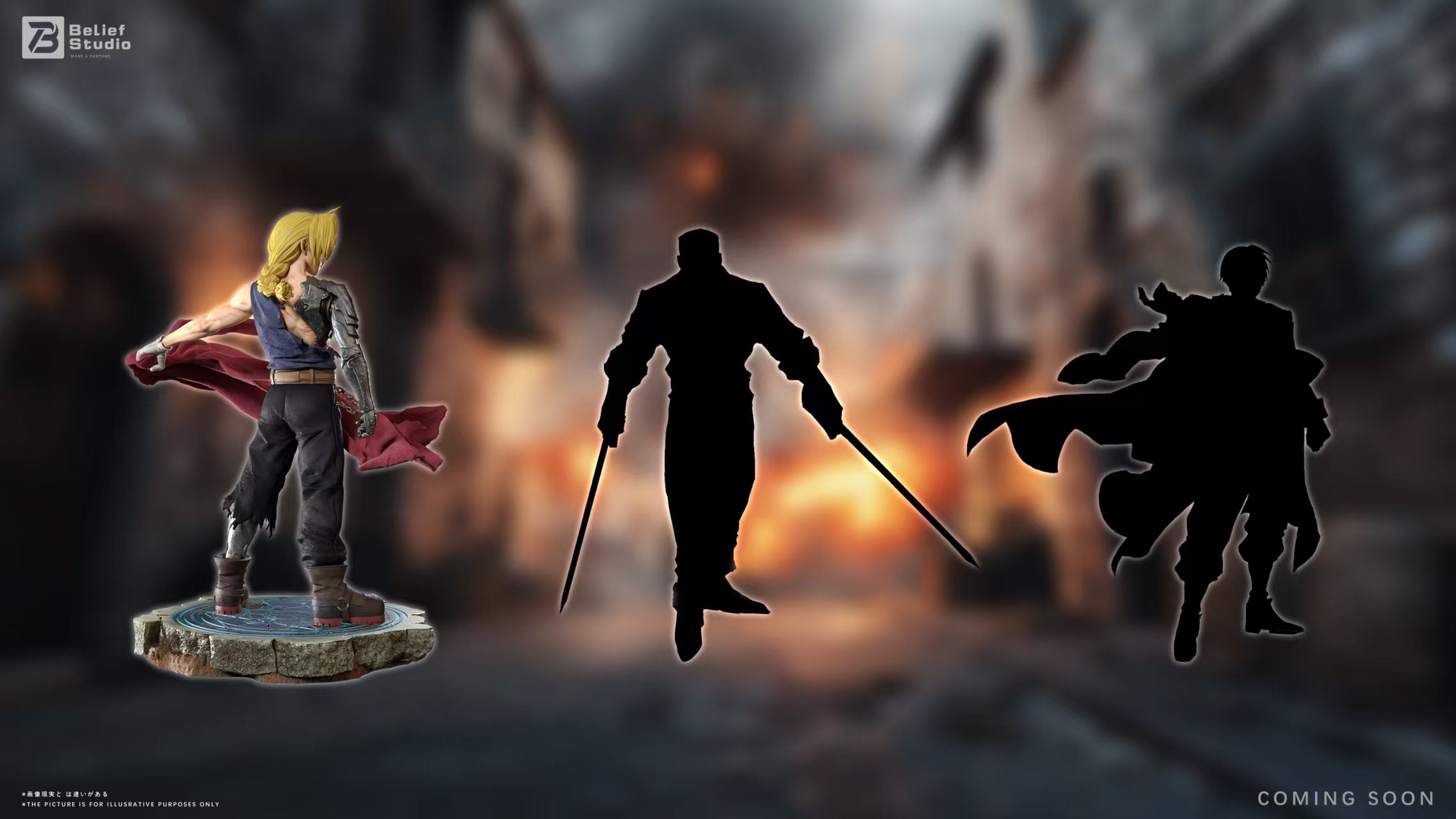Fullmetal Alchemist Belief Studio Edward Elric – ClubHouse Statues