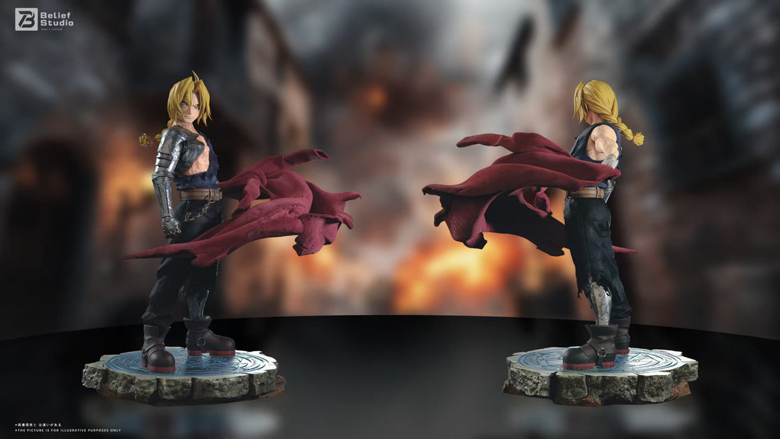 Fullmetal Alchemist Belief Studio Edward Elric Resin Statue