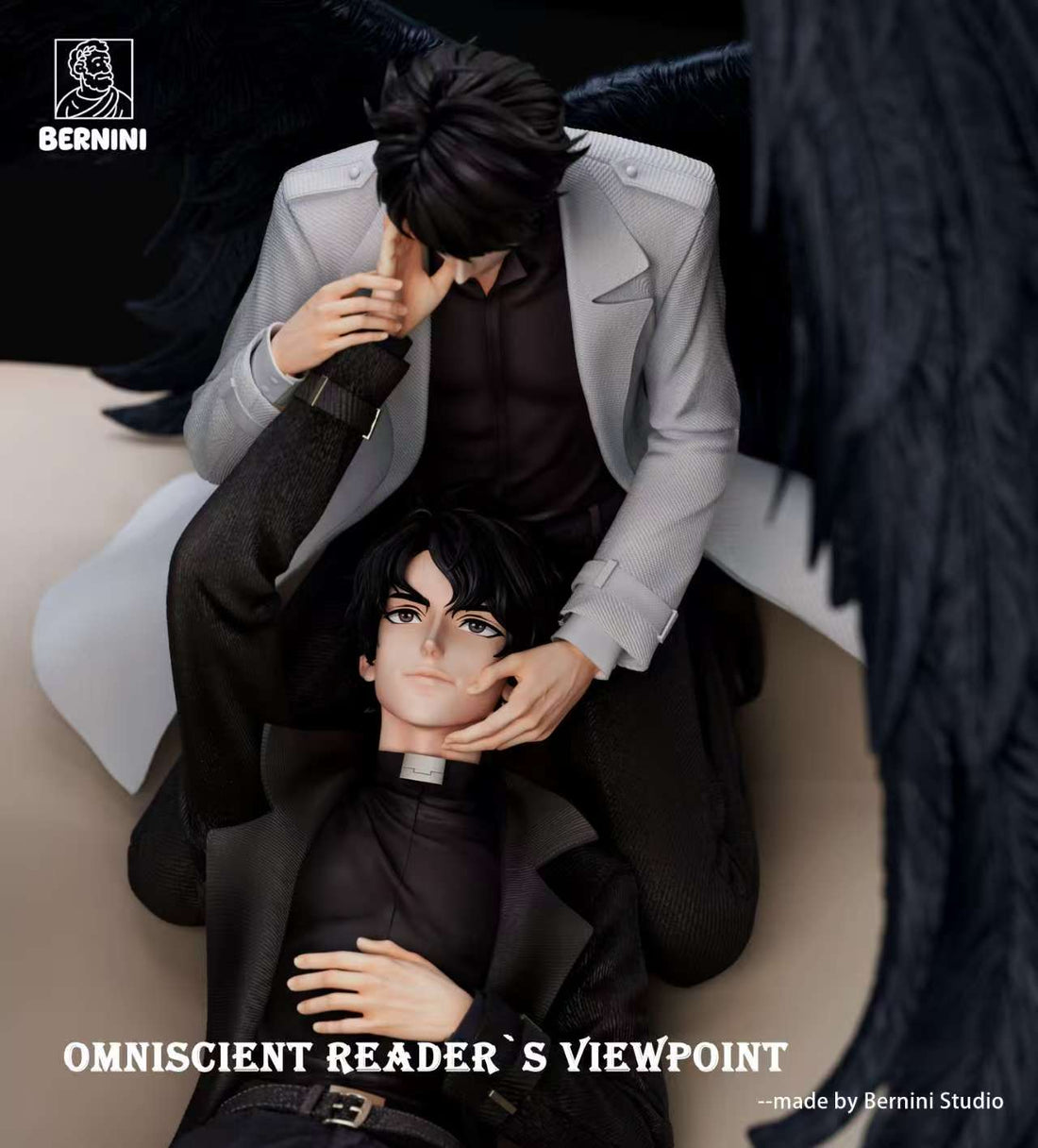 Omniscient Readers Viewpoint Bernini Studio Yoo Joonghyuk x Kim Dokja Resin Statue