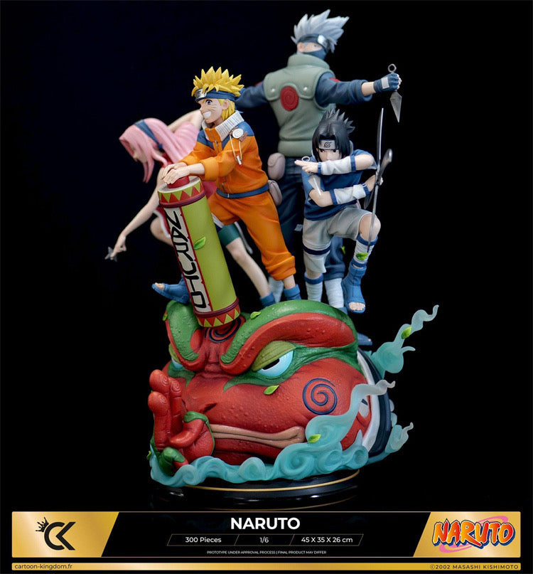 Naruto Cartoon Kingdom Studio Kakashi x Naruto x Sasuke x Sakura