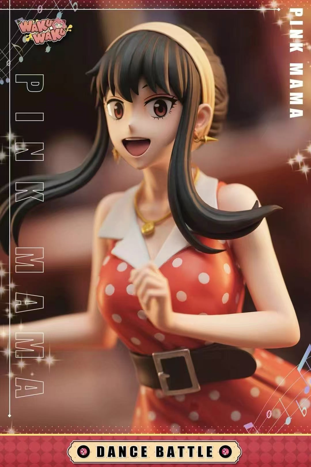 Spy x Family WakuWaku Studio Pink MaMa Yor Dance Battle Resin