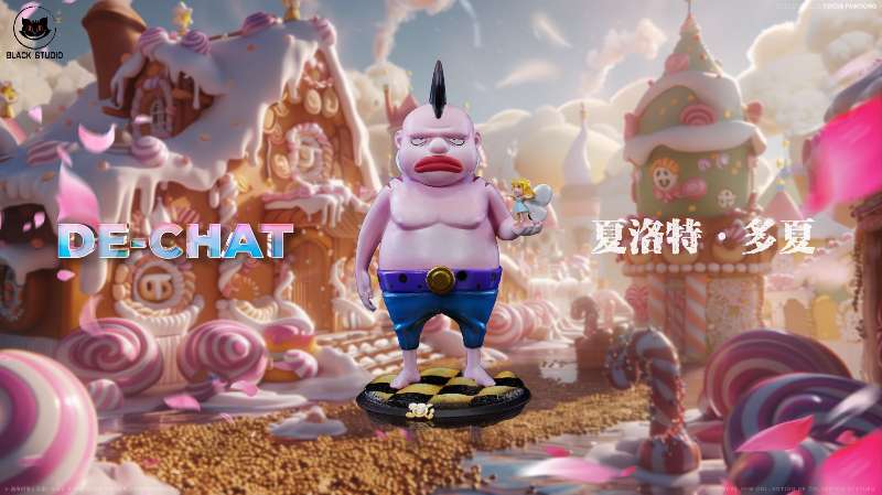 One Piece Black Studio Compo x De Chat Resin Statue