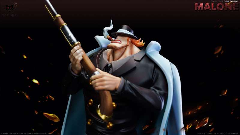 One Piece Black Studio Marlon Resin Statue