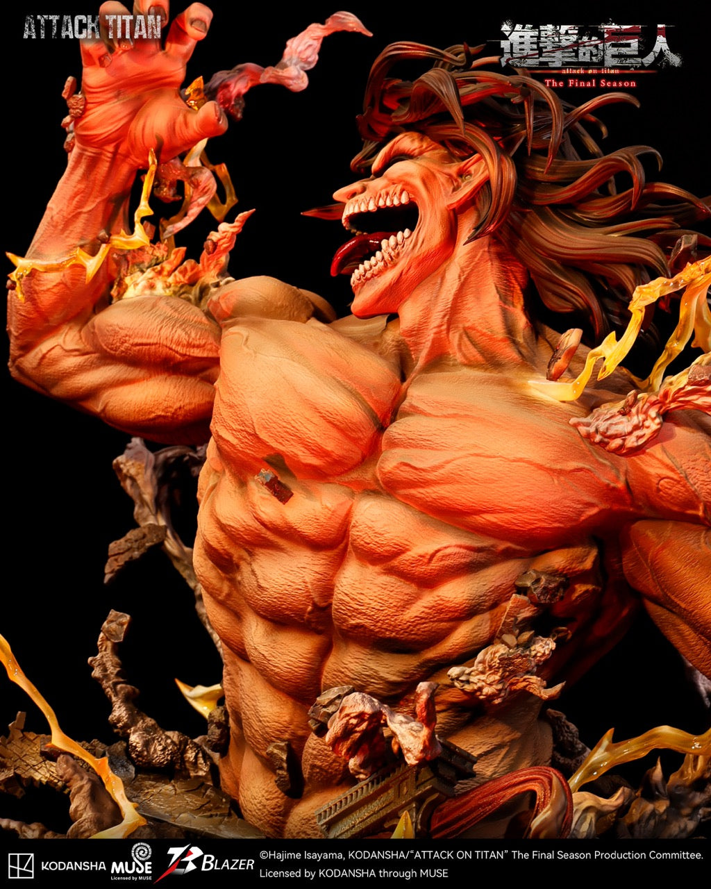 Attack on Titan Blazer Studio Attack Titan Bust