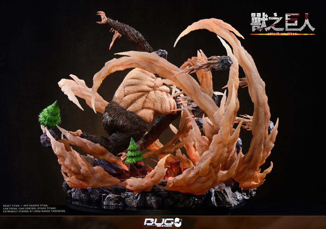 Attack On Titan Bug Studio Beast Resin Statue