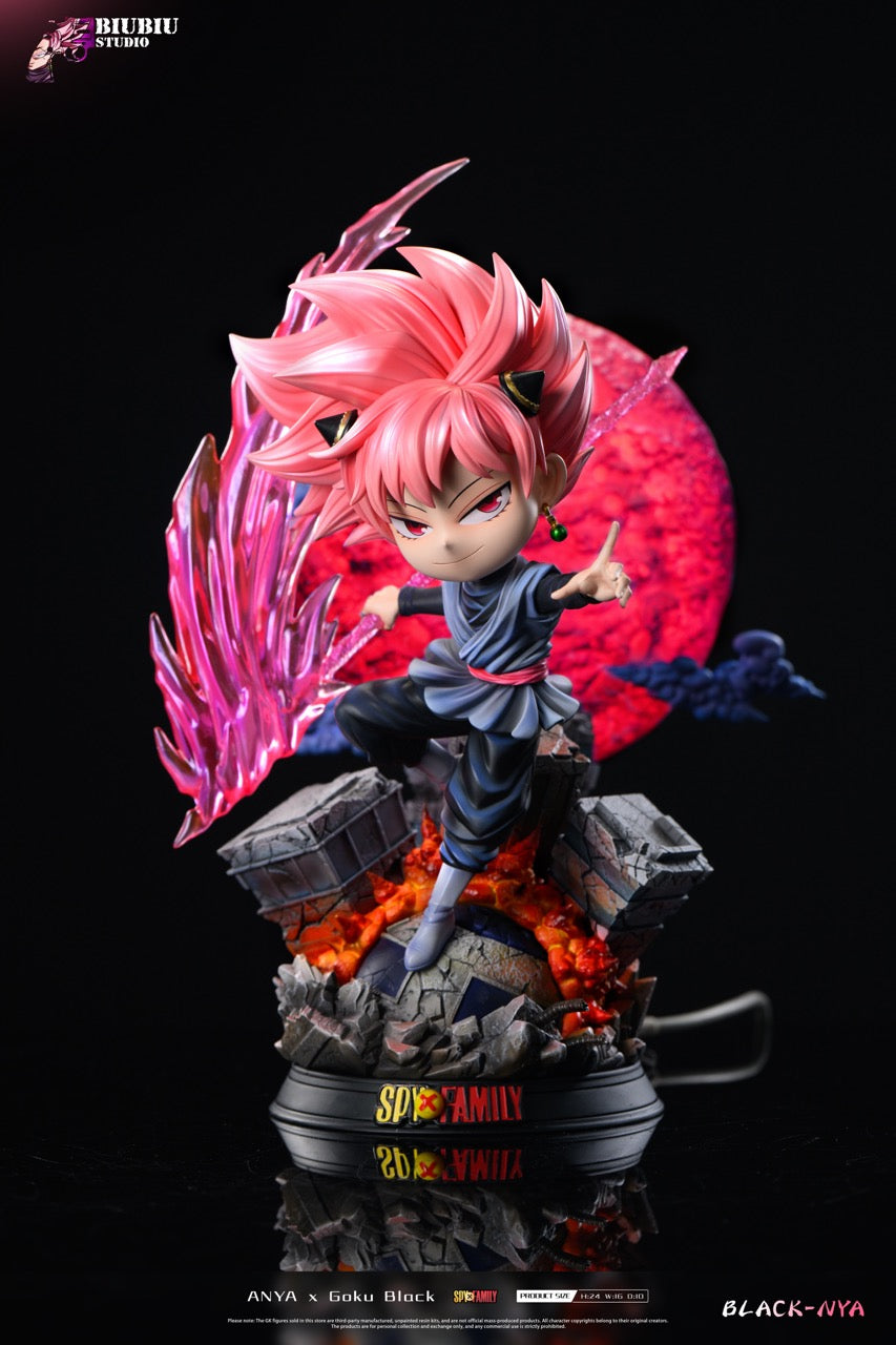 Spy x Family Biubiu Studio Anya Cosplay Goku Black