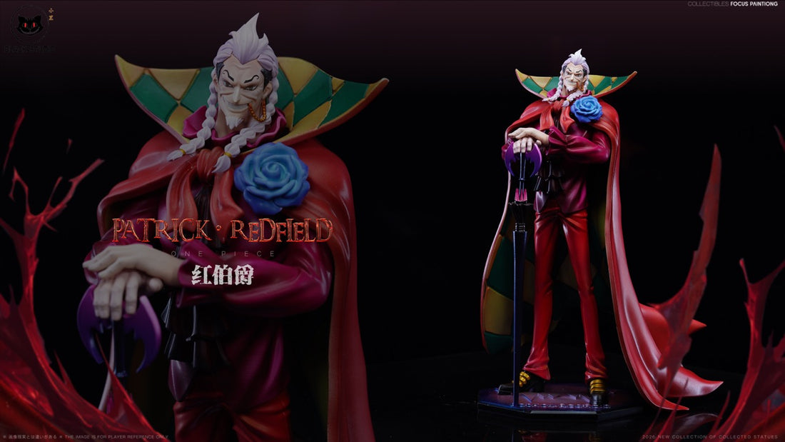One Piece Black Studio Patrick Redfield Resin Statue