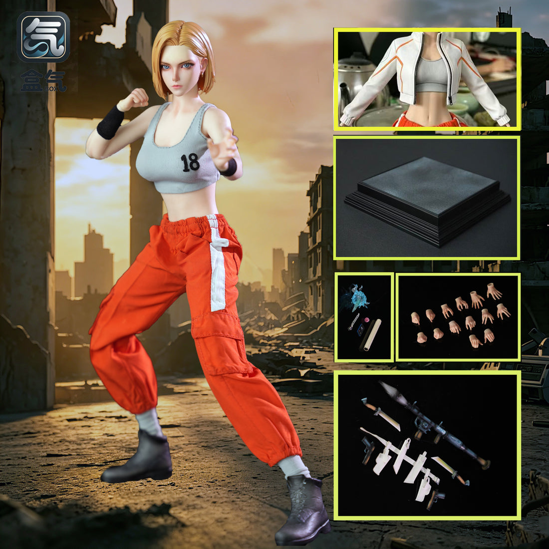 Dragon Ball BoxQi Studio Android 18 C18