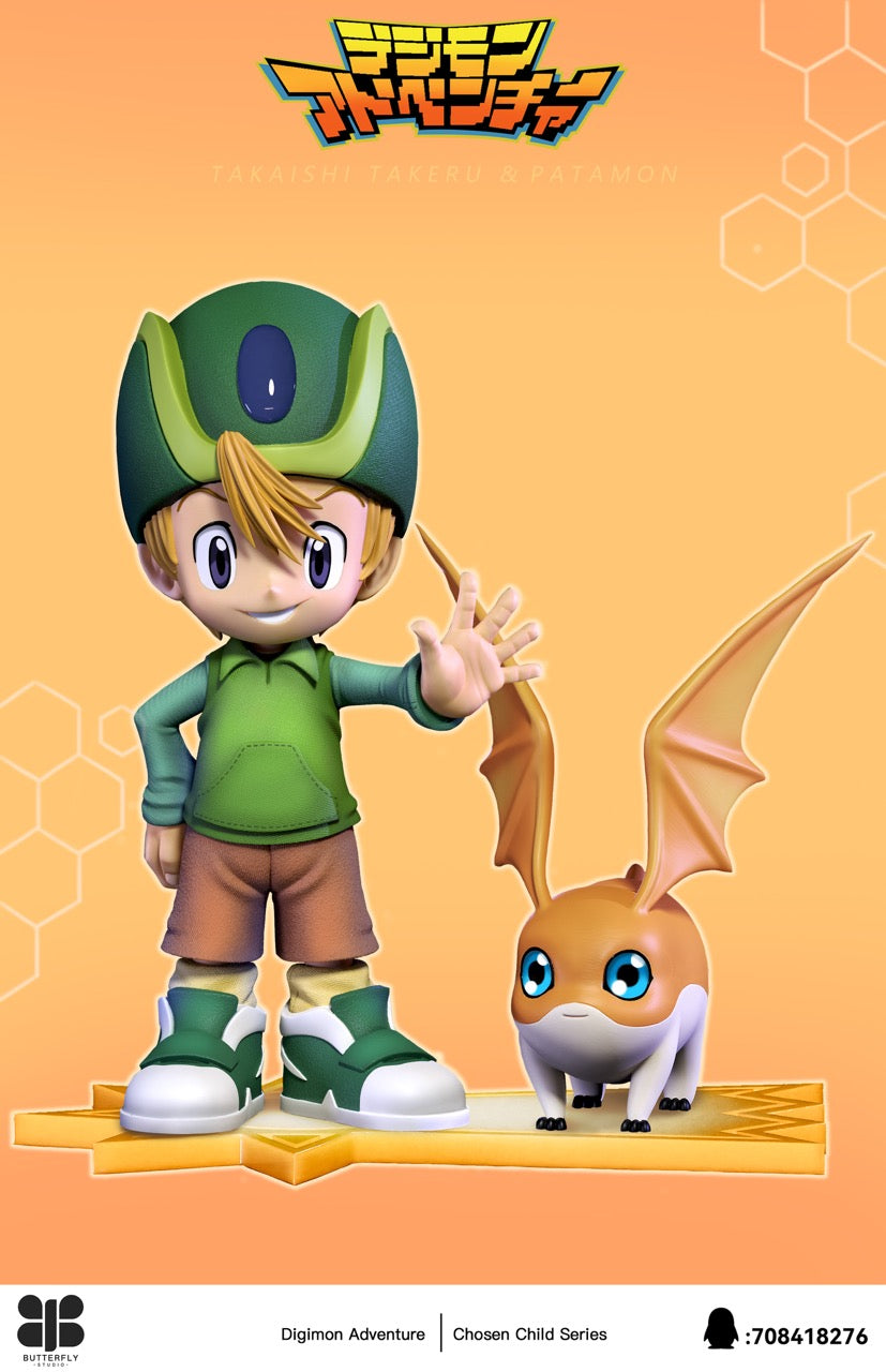Digimon Butterfly Studio Takaishi Takeru x Patamon