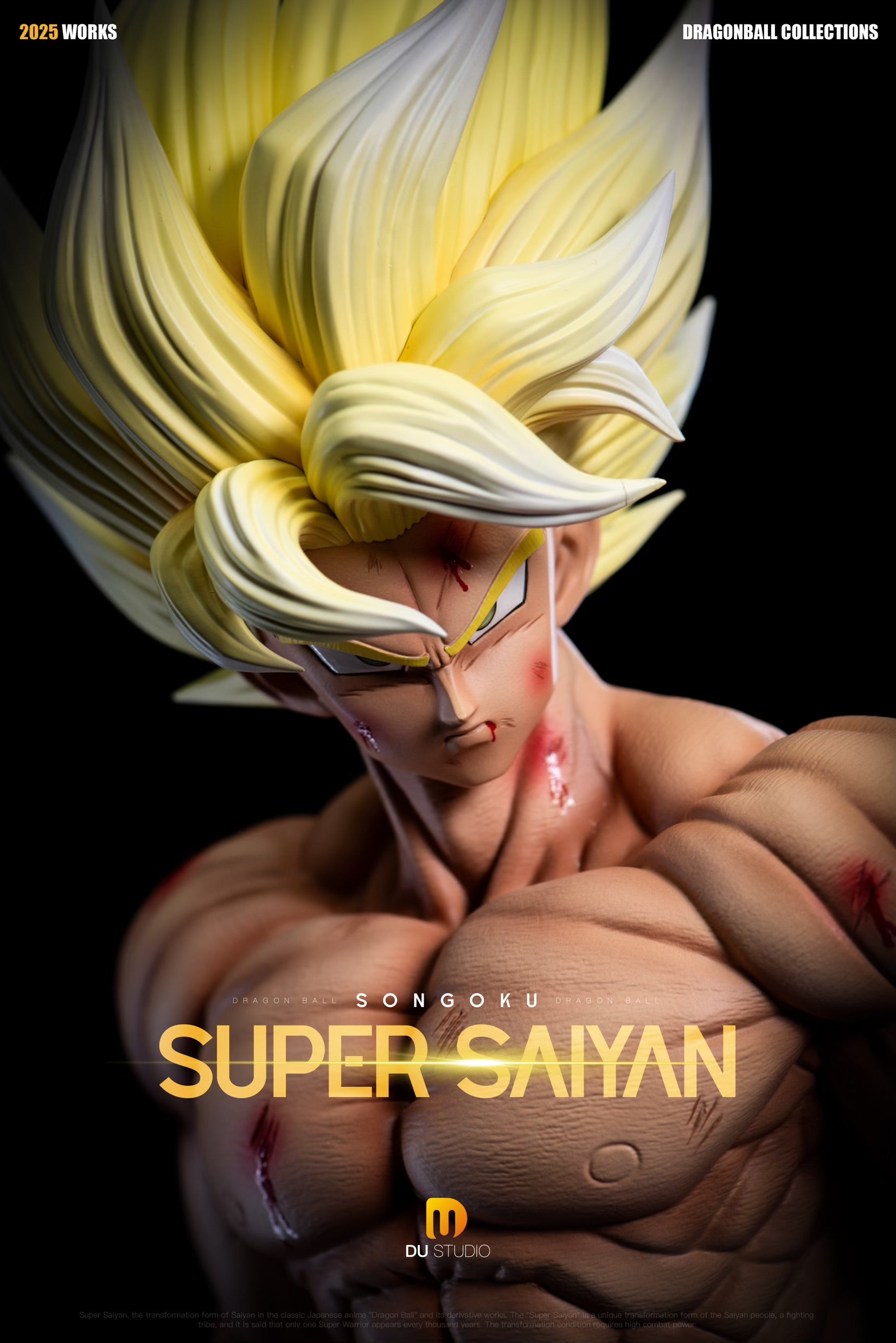 Dragon Ball DU Studio SSJ Goku V2 Resin Statue – ClubHouse