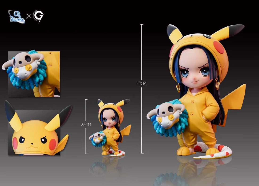 One Piece Cit Studio Pikachu Cos Boa Hancock Resin Statue