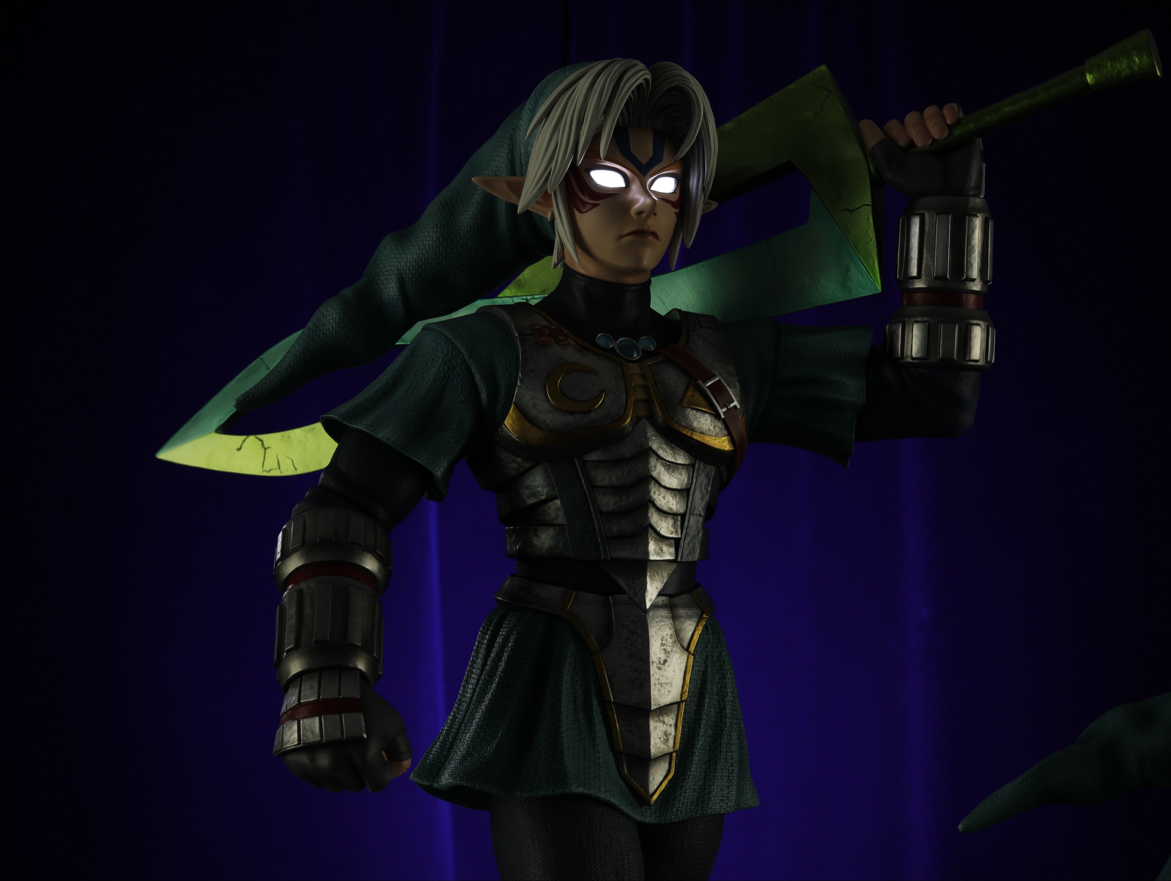 The Legend Of Zelda Kintsukuroi Creations Fierce Deity Link Resin