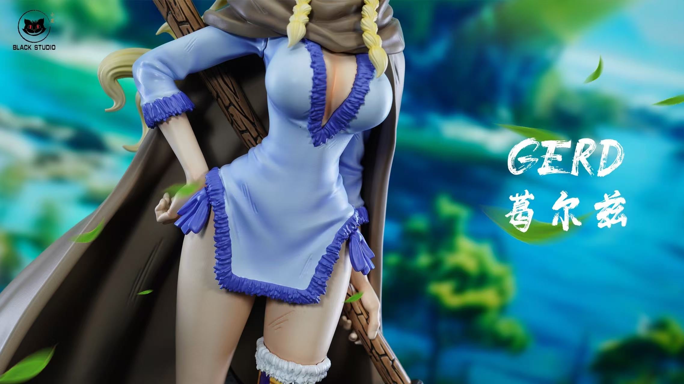 One Piece Black Studio New Giant Warrior Pirates Gerd Resin Statue