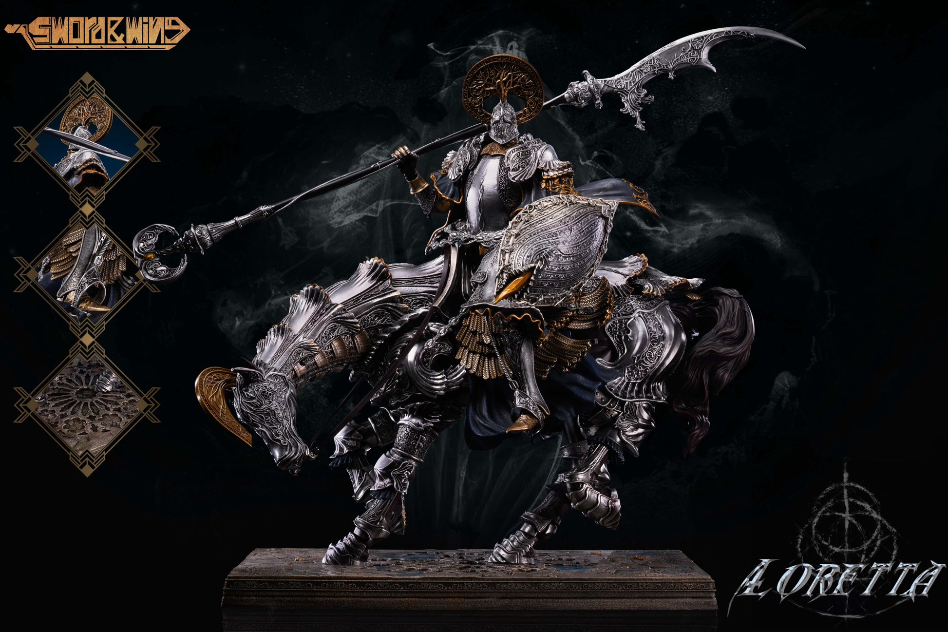 Elden Ring Sword &amp; Wing Studio Loretta Resin Statue [PRE-ORDER]