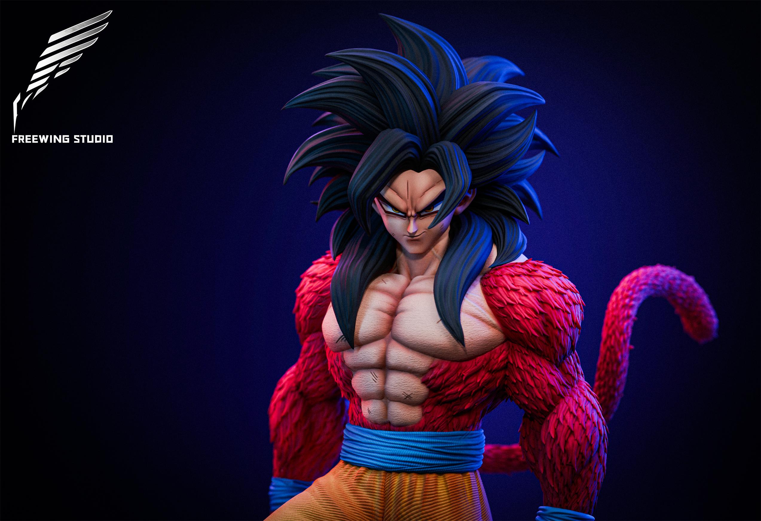 Dragon Ball Freewing Studio Son Goku Super Saiyan 4 – ClubHouse