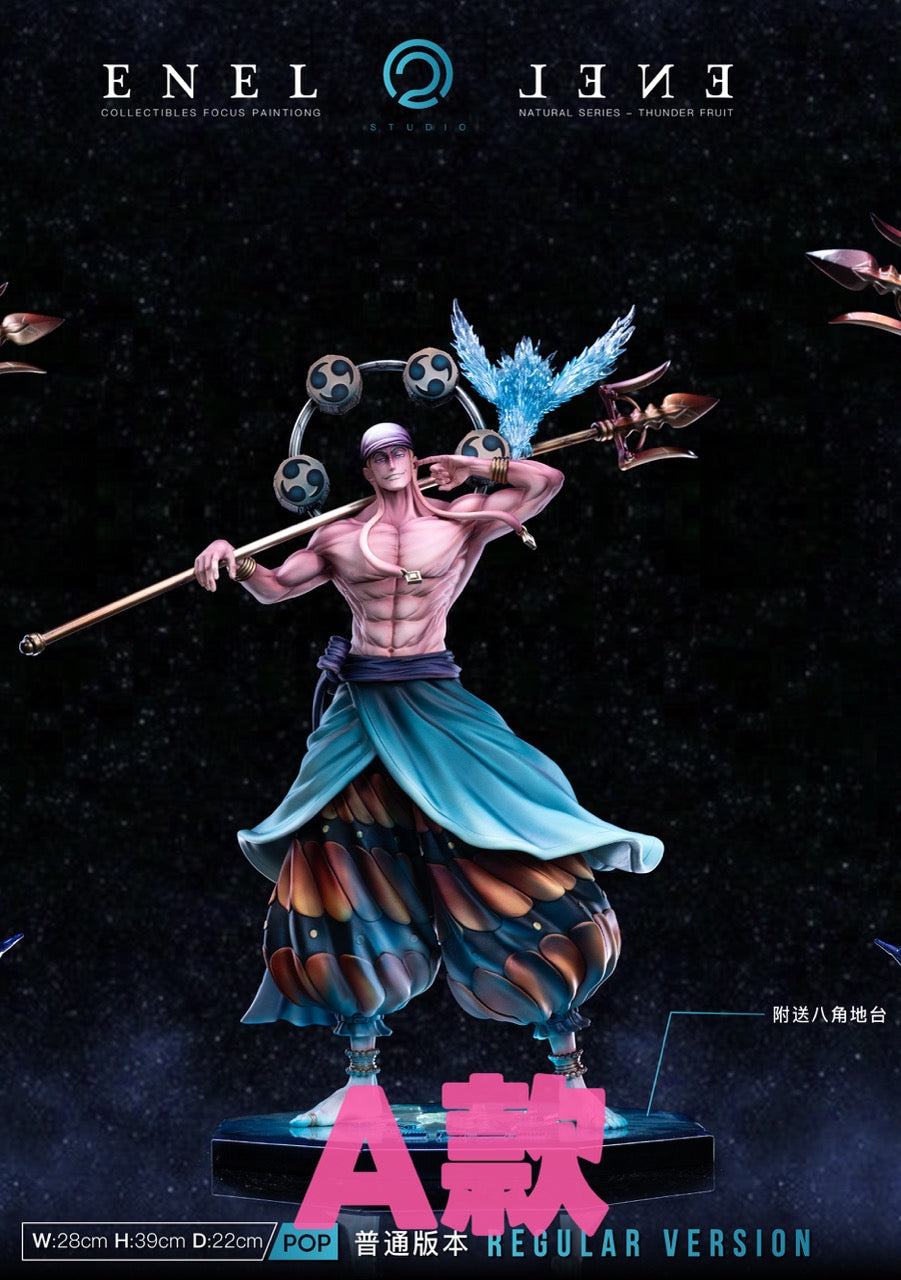 One Piece C2 Studio Enel Resin Statue