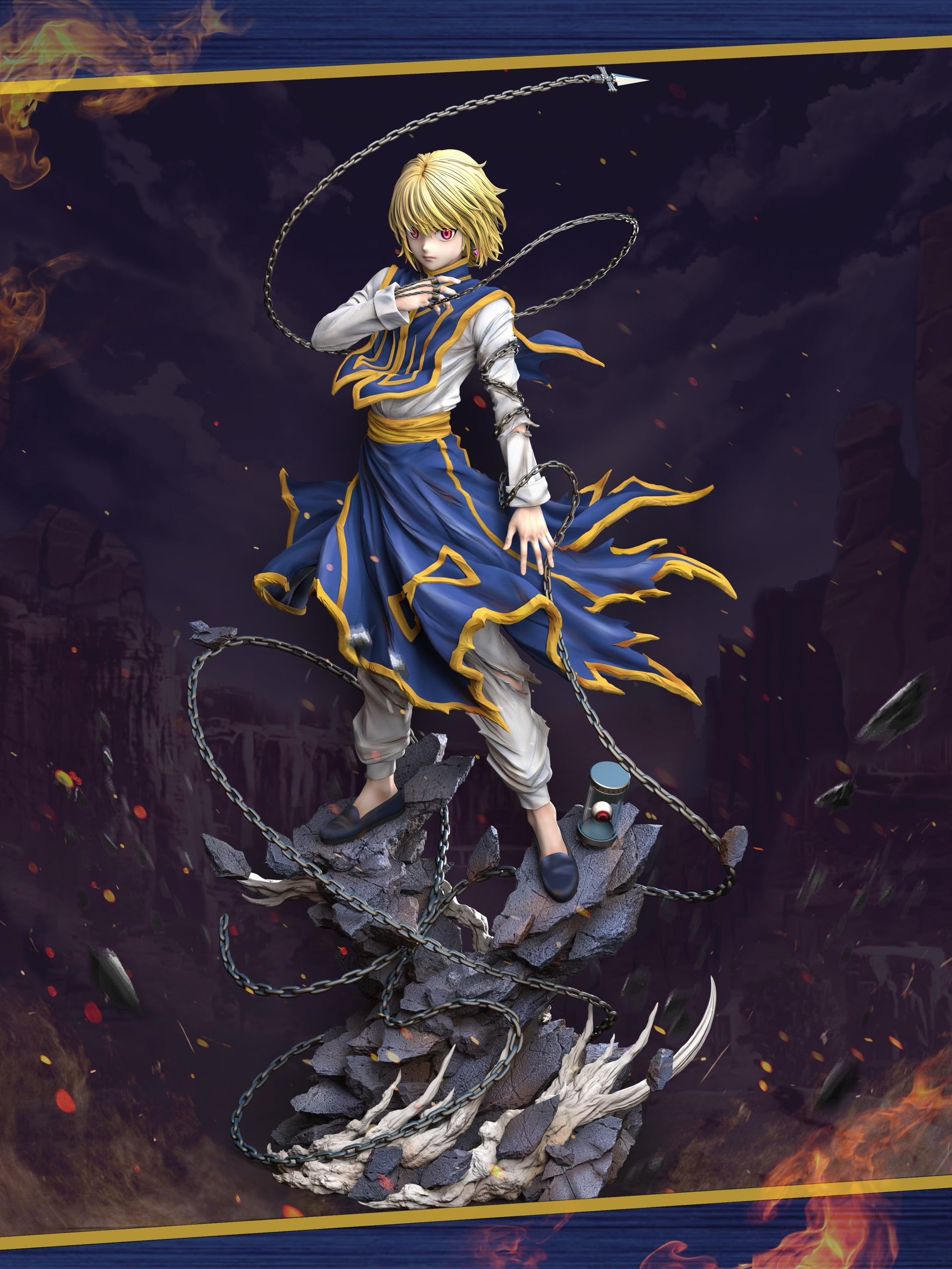Hunter x Hunter Hunter Fan Studio Kurapika – ClubHouse Statues