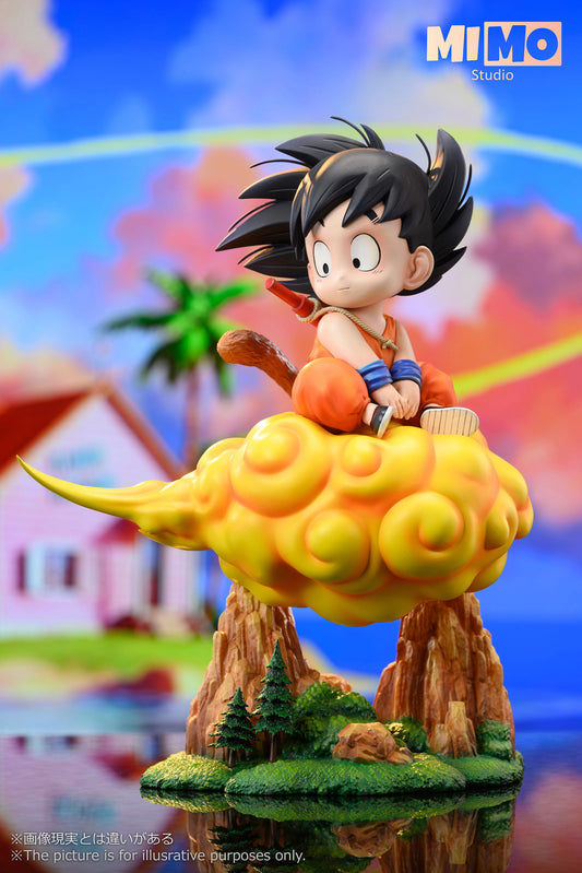 Dragon Ball Mimo Studio Nimbus Kid Goku Resin Statue [PRE-ORDER]