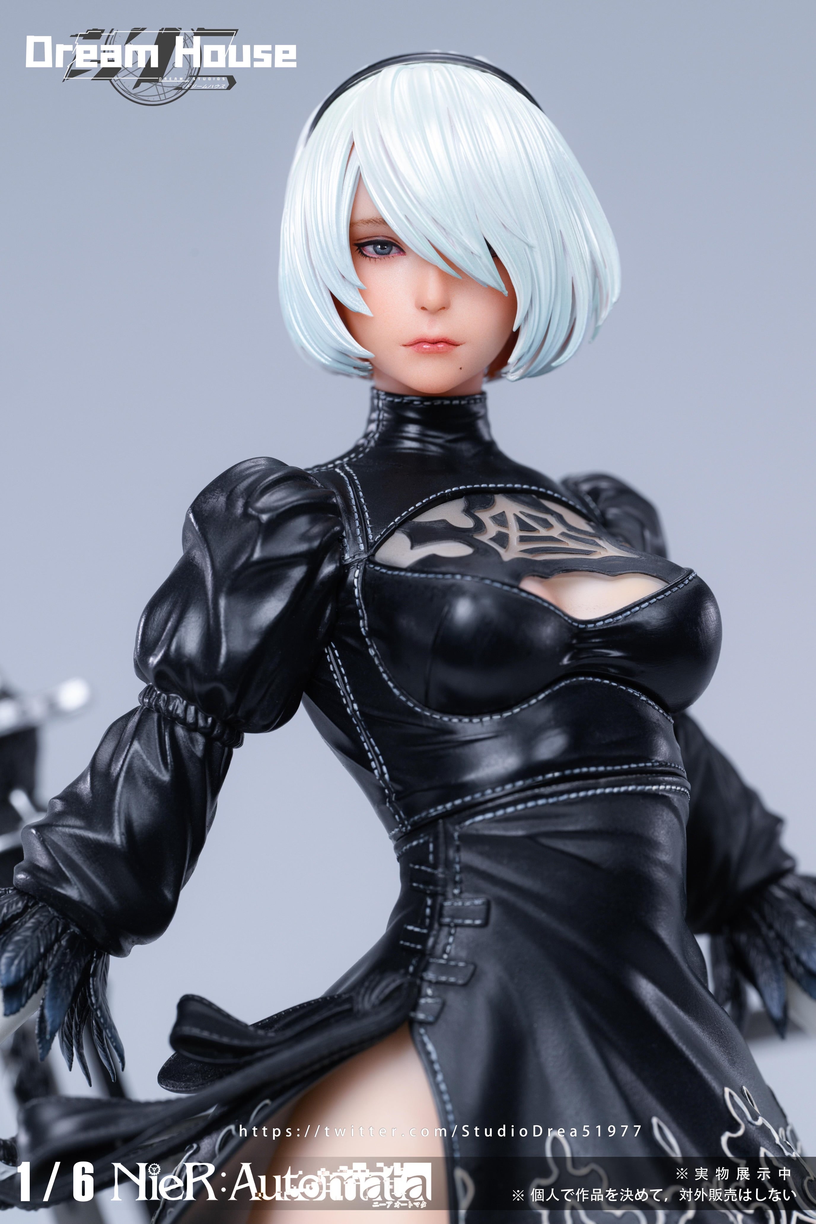 ニーア オートマタ 2B DreamHouse フィギュア ガレージ スタチュー NieR Automata Dream House Studio 2B – ClubHouse Statues