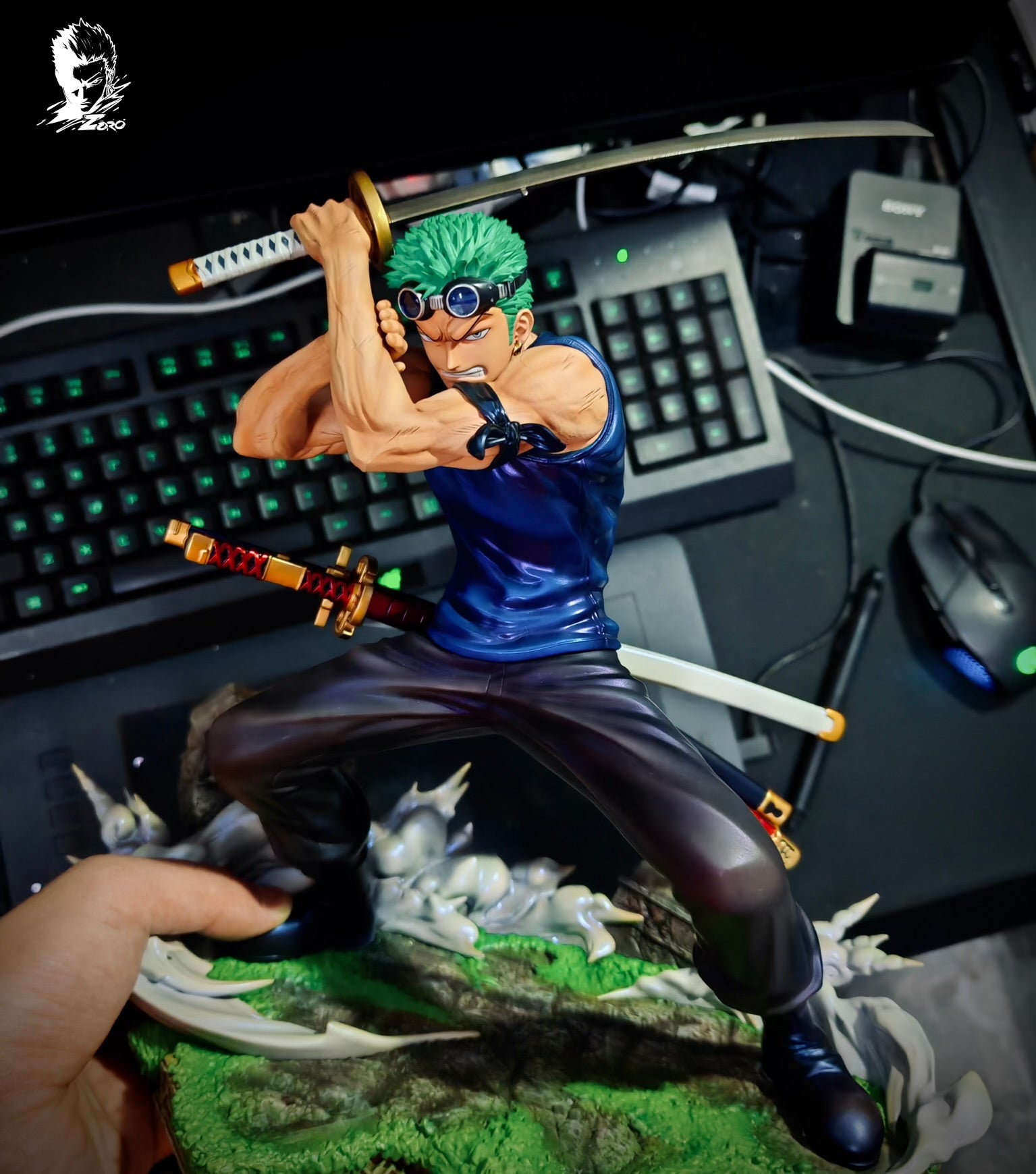 One Piece GG Studio Roronoa Zoro V2 Resin Statue – ClubHouse Statues