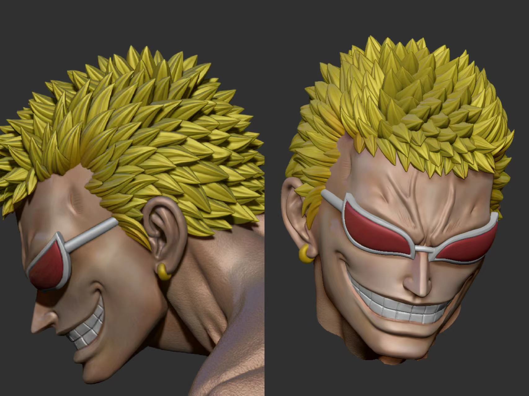 One Piece Qingtian Studio Oka Shichibukai Donquixote Doflamingo