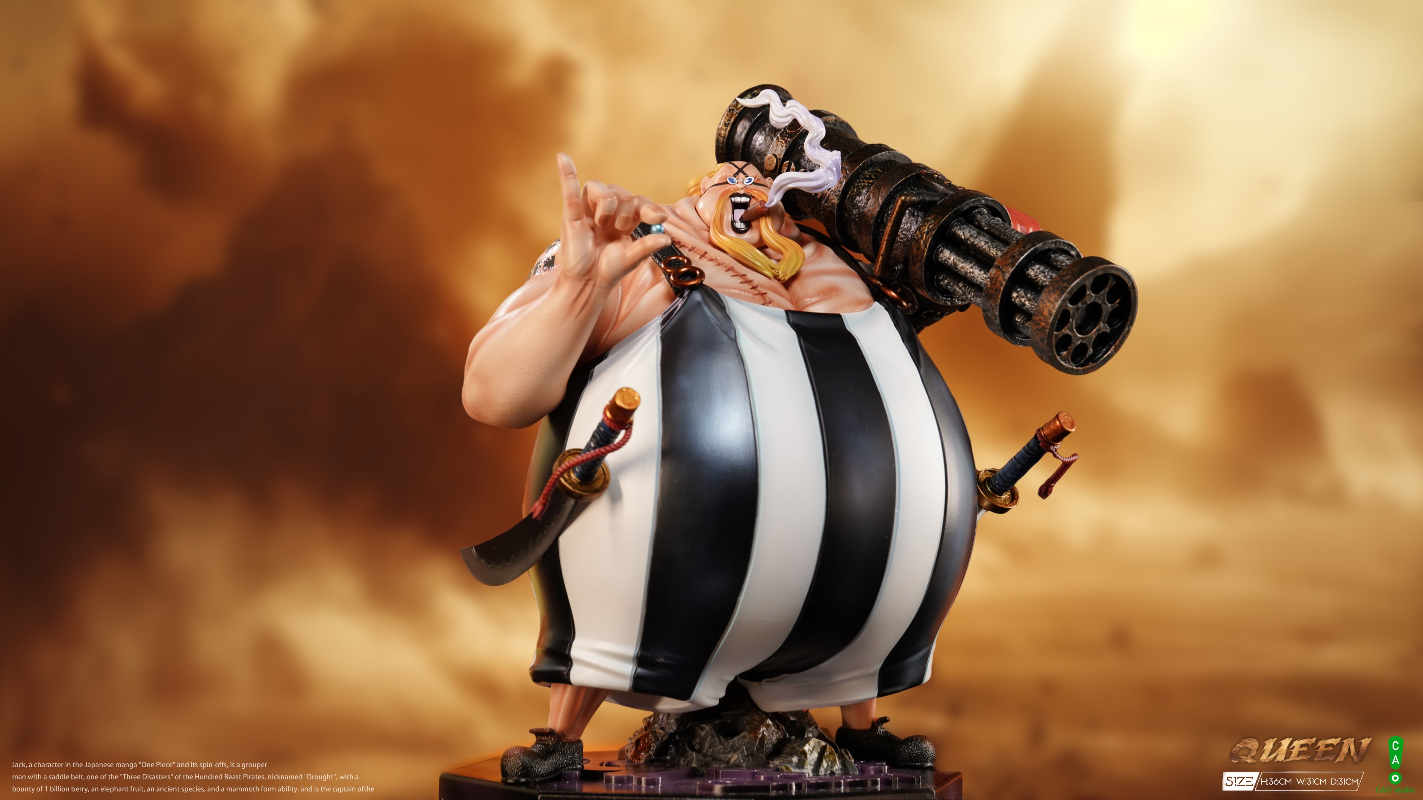 One Piece CAO Studio Jack x Queen Resin Statue – ClubHouse Statues