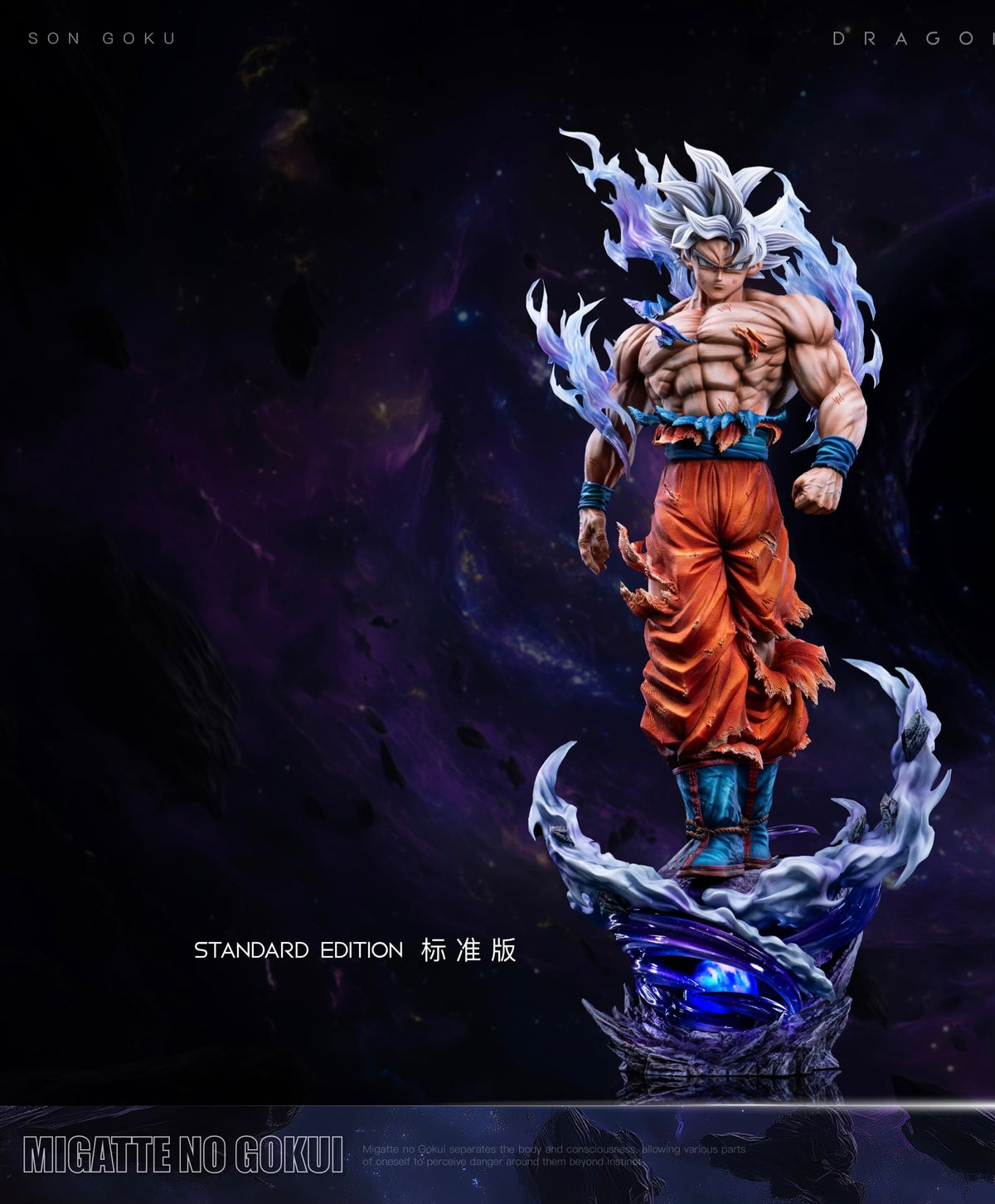 Dragon Ball YunQi Studio Ultra Instinct Goku – ClubHouse Statues