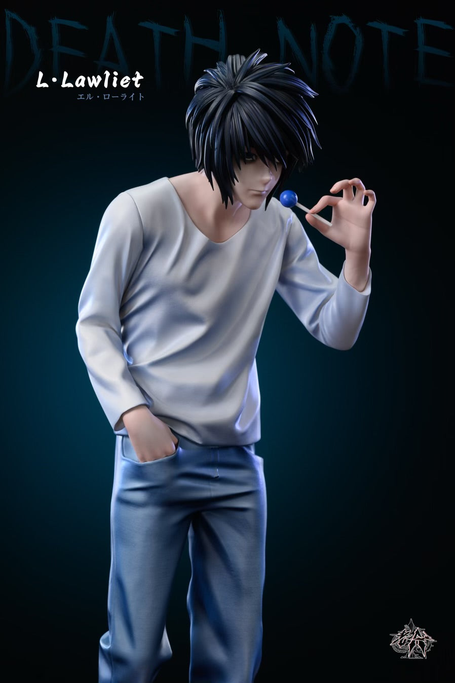 デスノート LaoA Lフィギュア Death Note LaoA Studio Standing L Lawliet – ClubHouse Statues