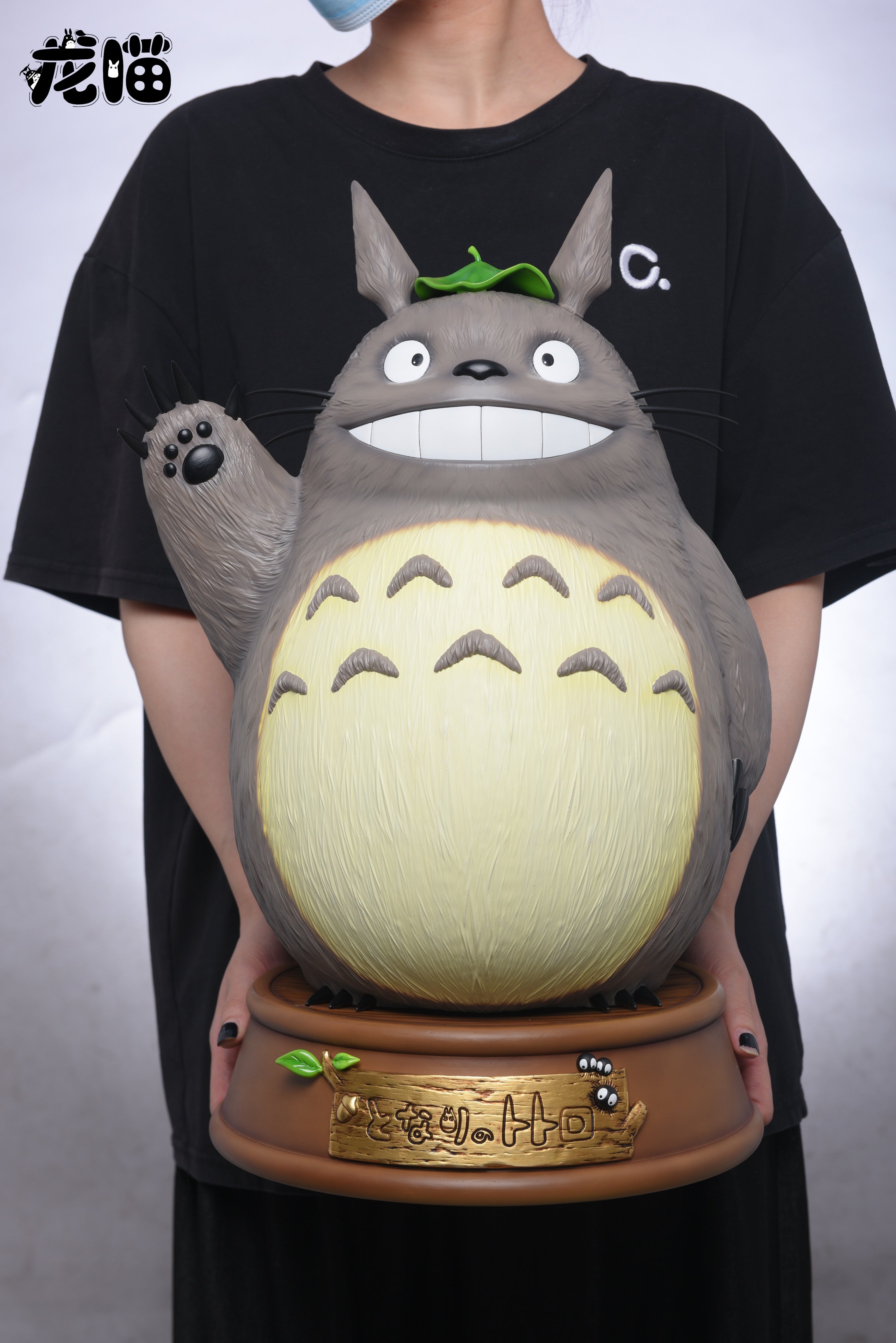 My Neighbor Totoro Long Miao Studio Hello Totoro Resin Statue