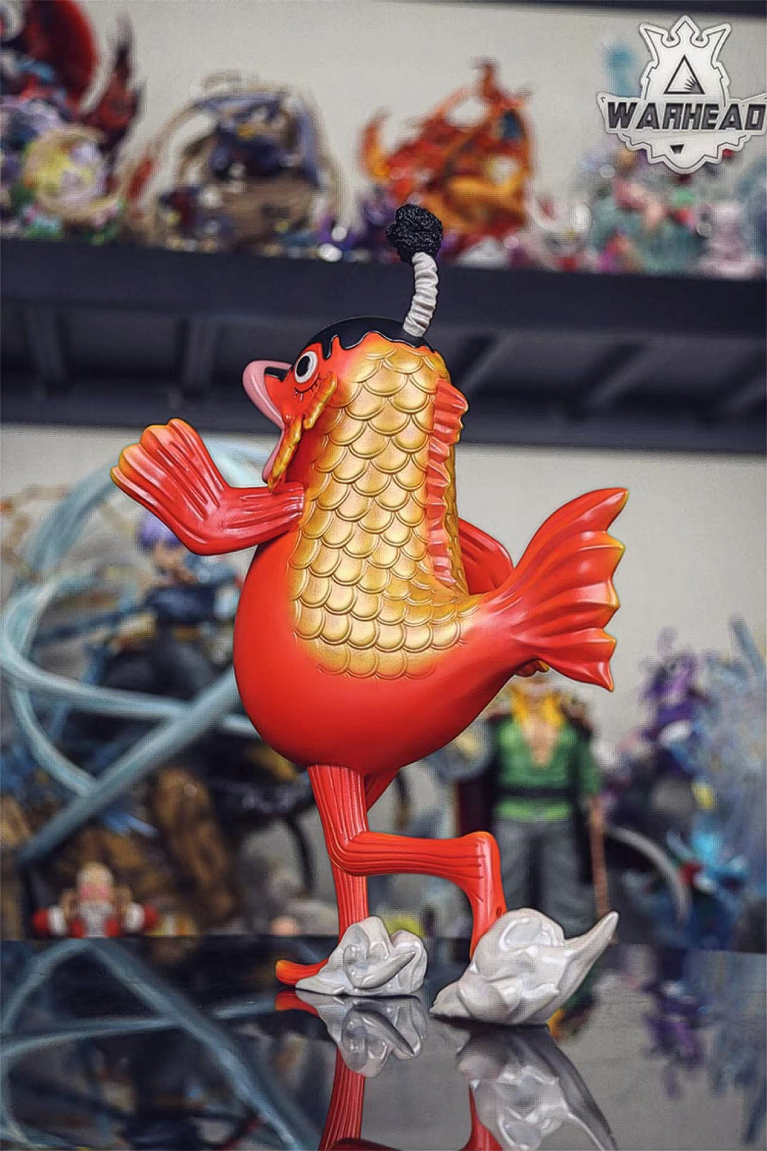 One Piece Warhead Studio Crucian Luffy Resin Statue