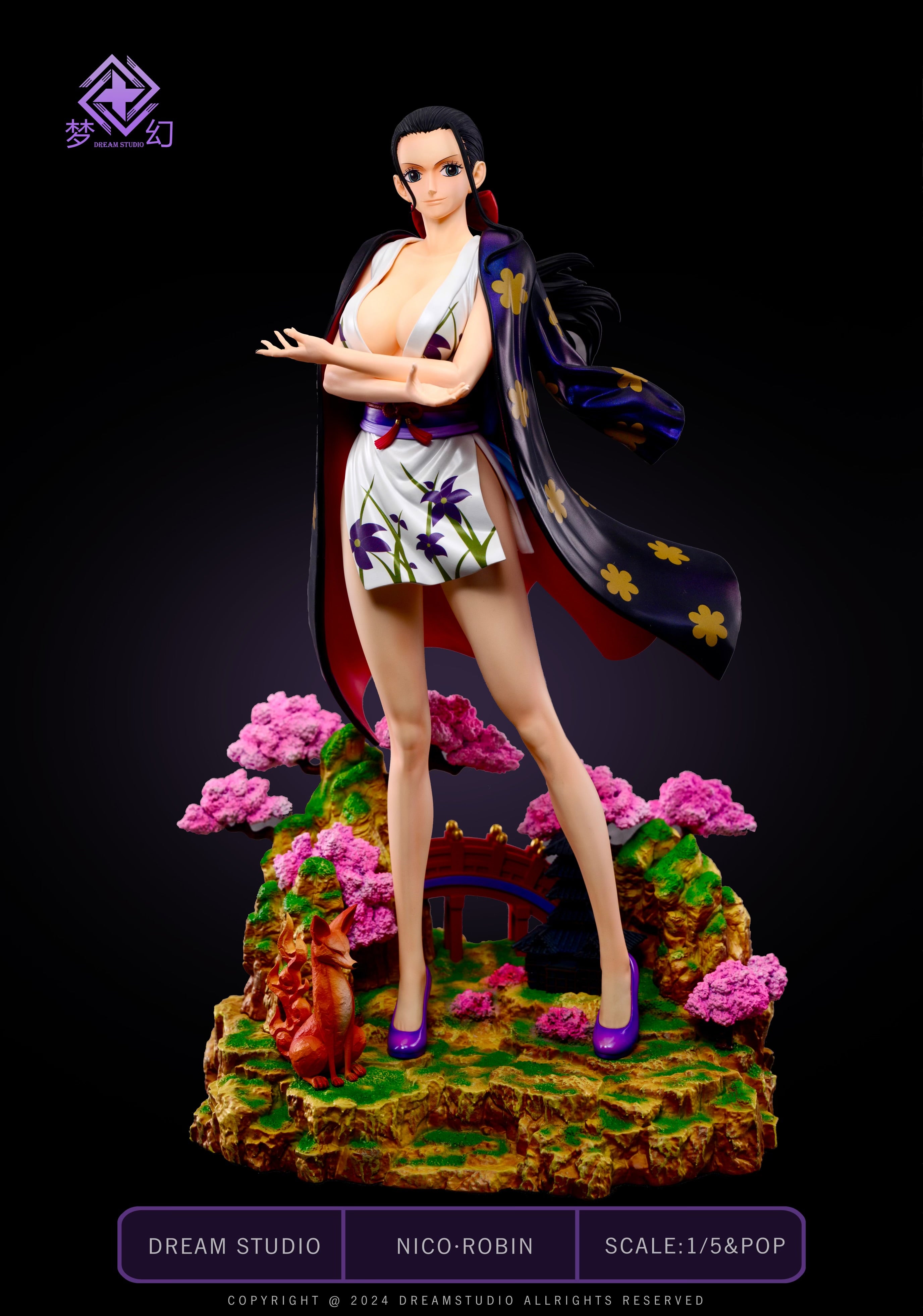 新品 羅本製所 robinceramicstudio One Piece Dream Studio Nico Robin Resin Statue – ClubHouse