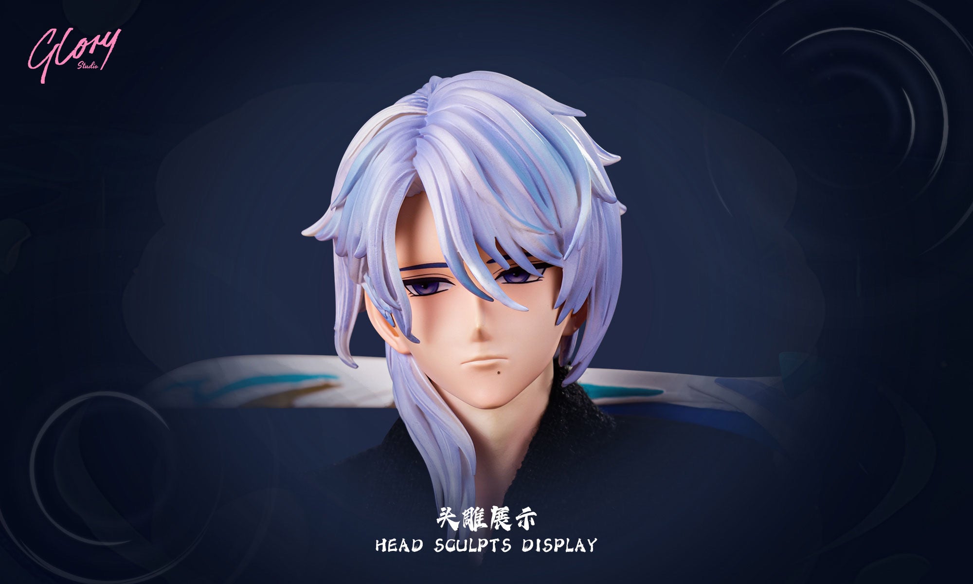 Genshin Impact Glory Studio Kamisato Ayato Resin Statue