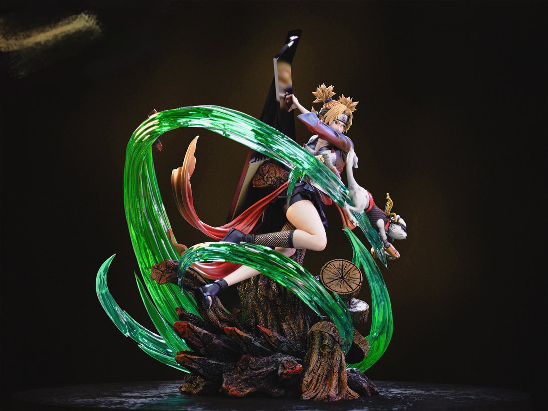 Naruto Konoha Studio Temari Resin Statue
