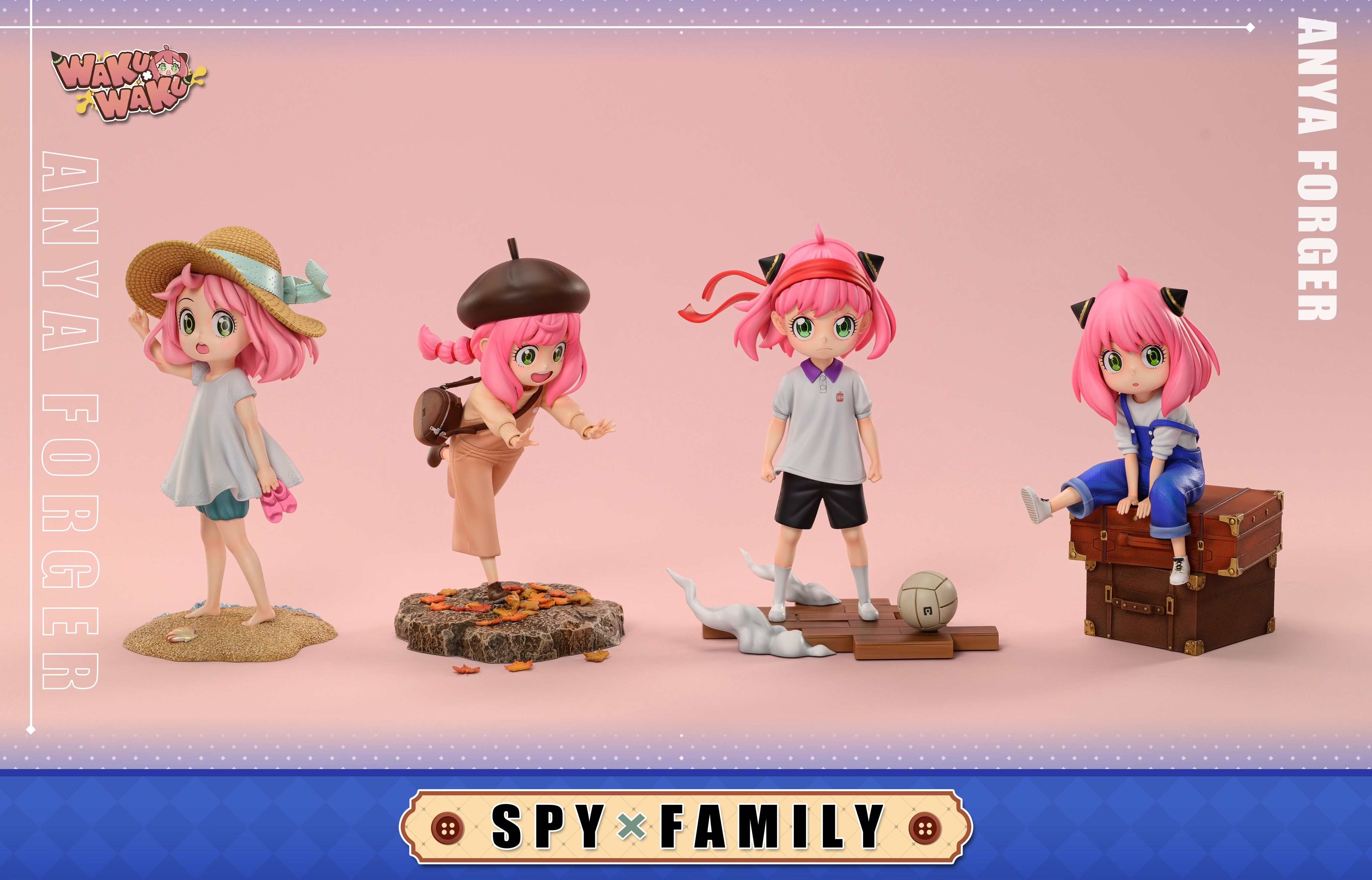 Spy x Family WakuWaku Studio Anya Overalls Pink Girl – ClubHouse