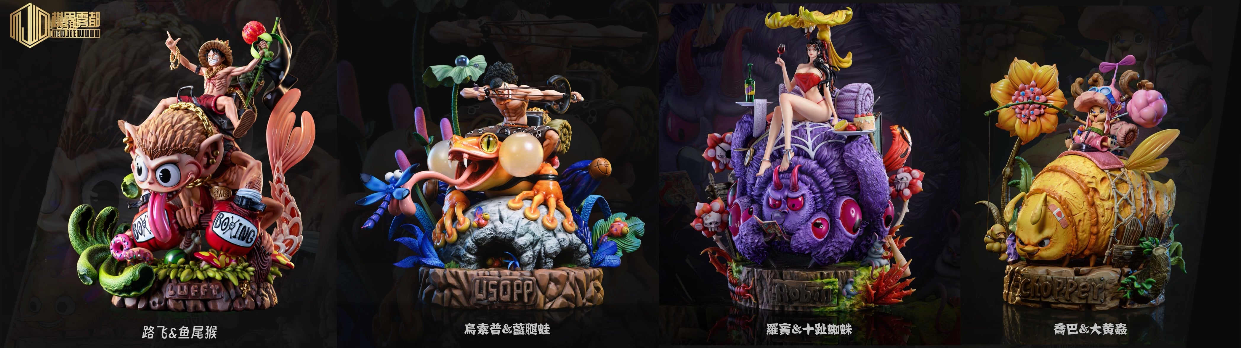 One Piece MJWD Studio Monkey D Luffy – ClubHouse Statues