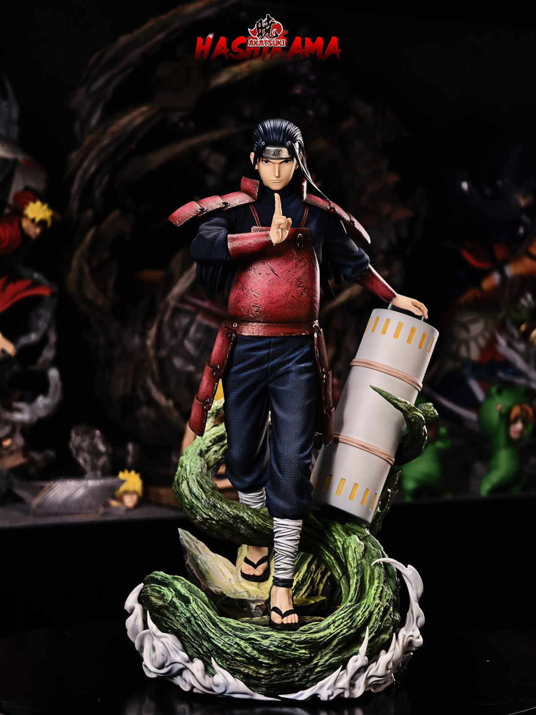 Naruto Akatsuki Studio Hashirama Senju x Madara Uchiha Resin Statue