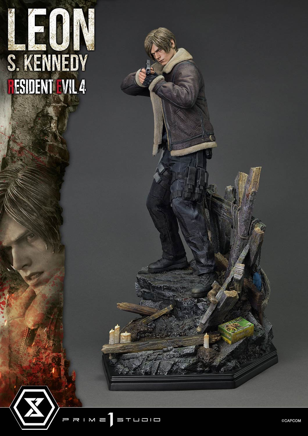Resident Evil フィギュア ４点セット Resident Evil 4 Biohazard Agatsuma Series 1 Leon S Kennedy Mini