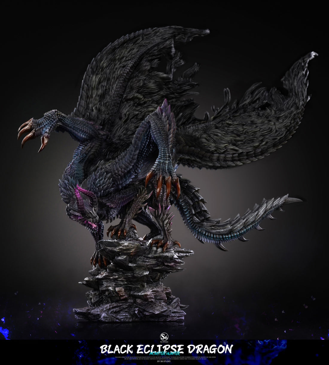 Monster Hunter S6 Studio Gore Magala Resin Statue