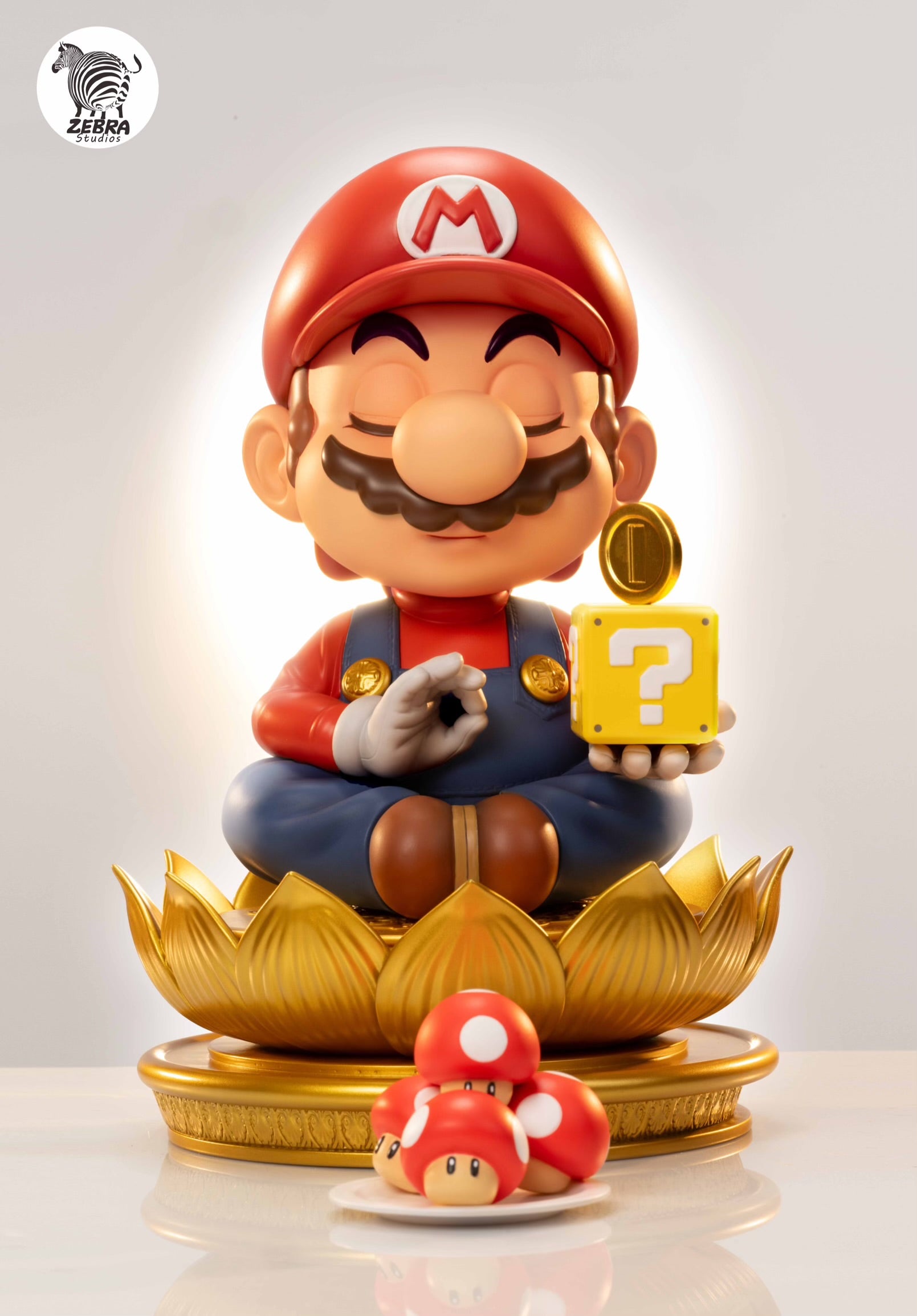 スクルージマクダック 札束 フィギュア フォトスタンド Mario Bros Zebra Studio Mario Meditate Resin Statue – ClubHouse