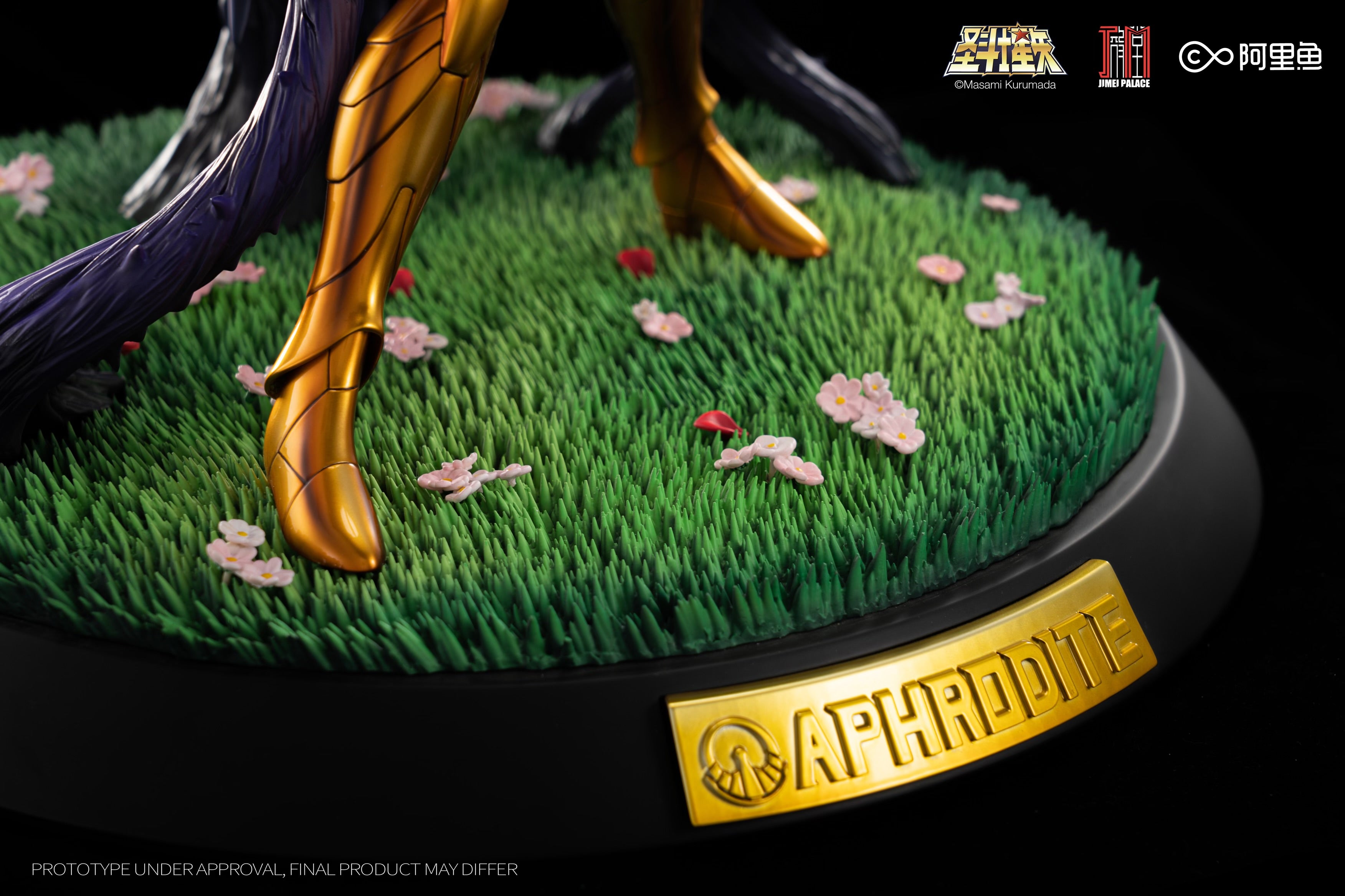 Saint Seiya Jimei Palace Aphrodite Pisces Licensed Resin Statue