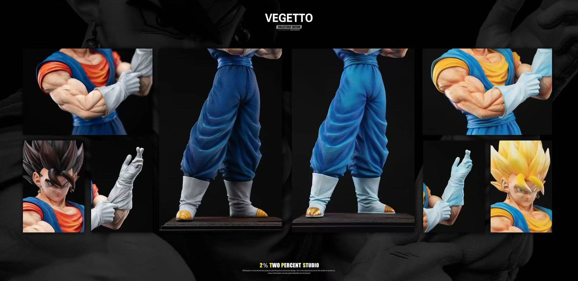 Dragon Ball 2％ Studio Vegetto x Gogeta – ClubHouse Statues