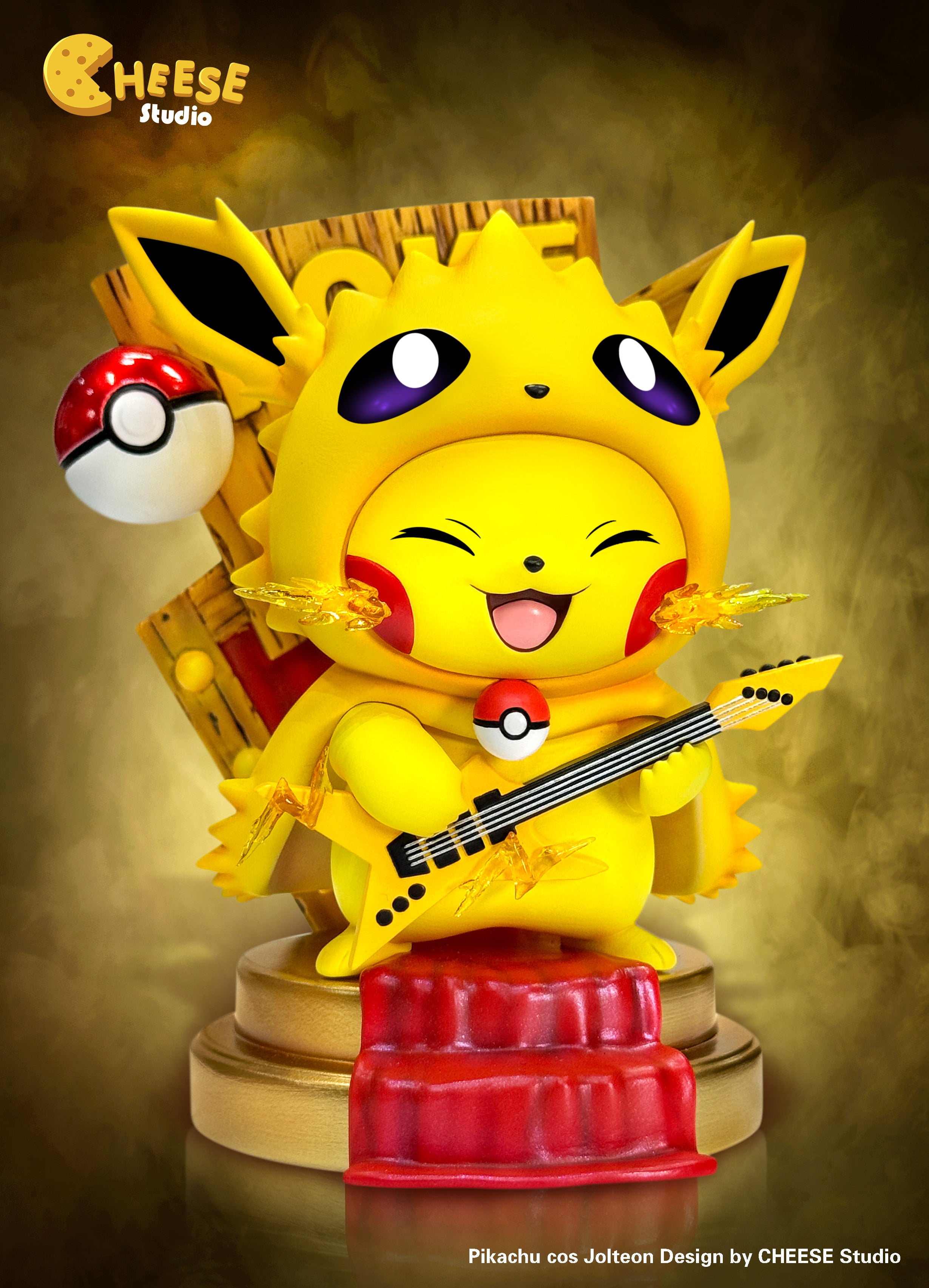 Pokemon CHEESE Studio Pikachu Cos Jolteon Resin Statue – ClubHouse Statues
